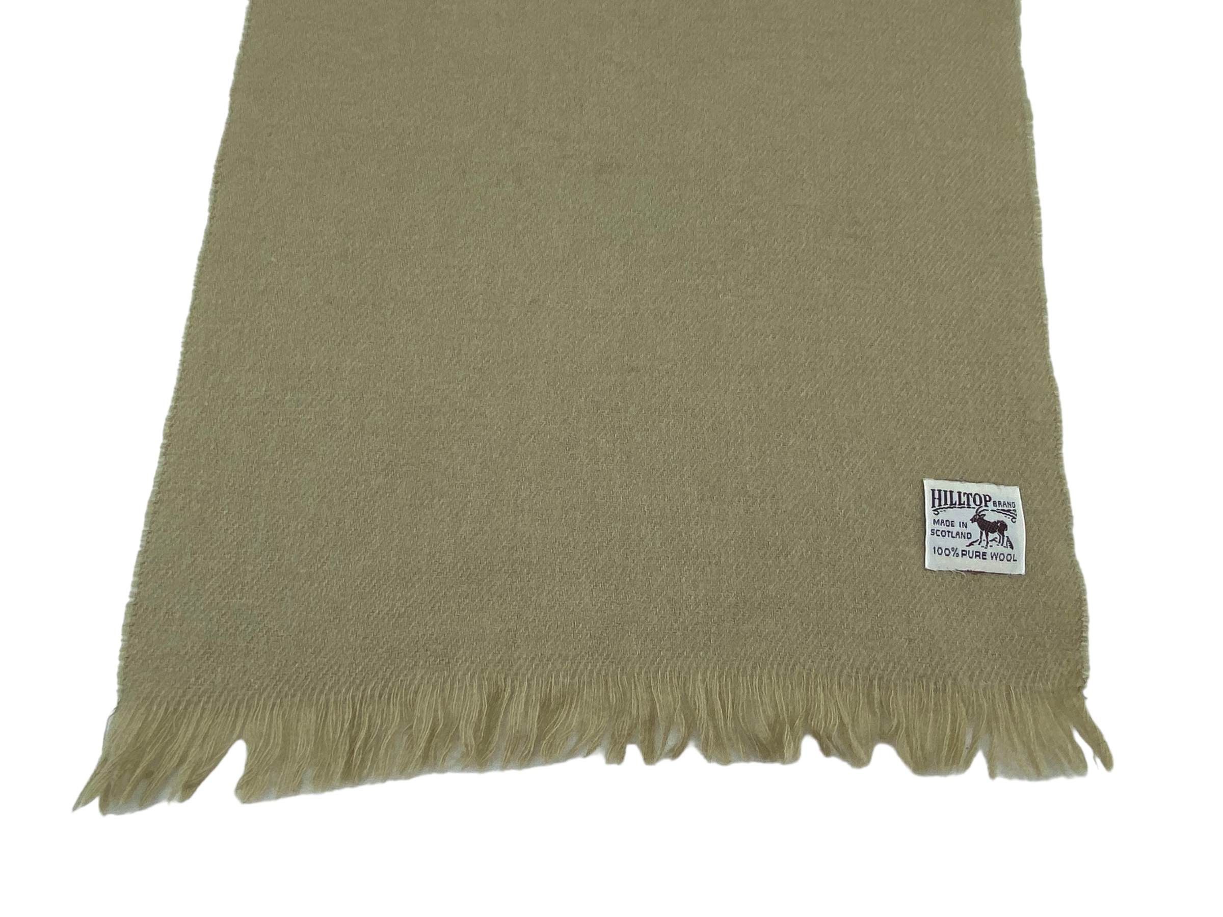 Vintage Vintage Hilltop Pure Wool Scarf Made in Scotland 90s Size ONE SIZE - 7 Thumbnail