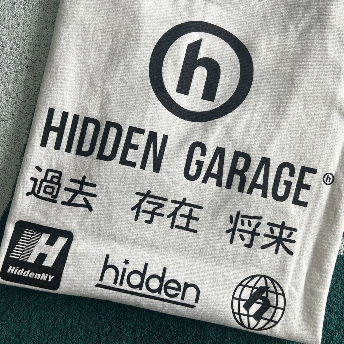 HIDDEN Hidden NY PPF Garage Japan Tee White Green Large Size US L / EU 52-54 / 3 - 5 Thumbnail