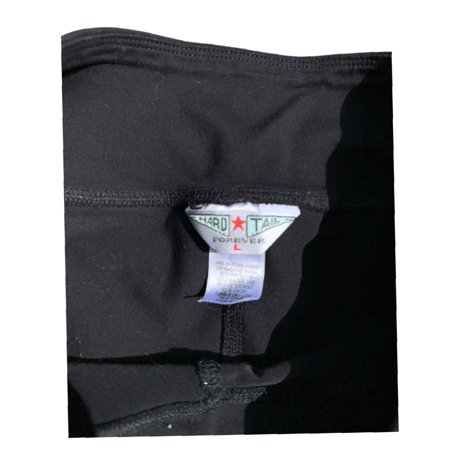 Hard Tail Hard Tail Forever Womens Leggings Size L Black Two Tone Ankle style Regular/Adult Womens Size 36" / US 14 / IT 50 - 8 Thumbnail