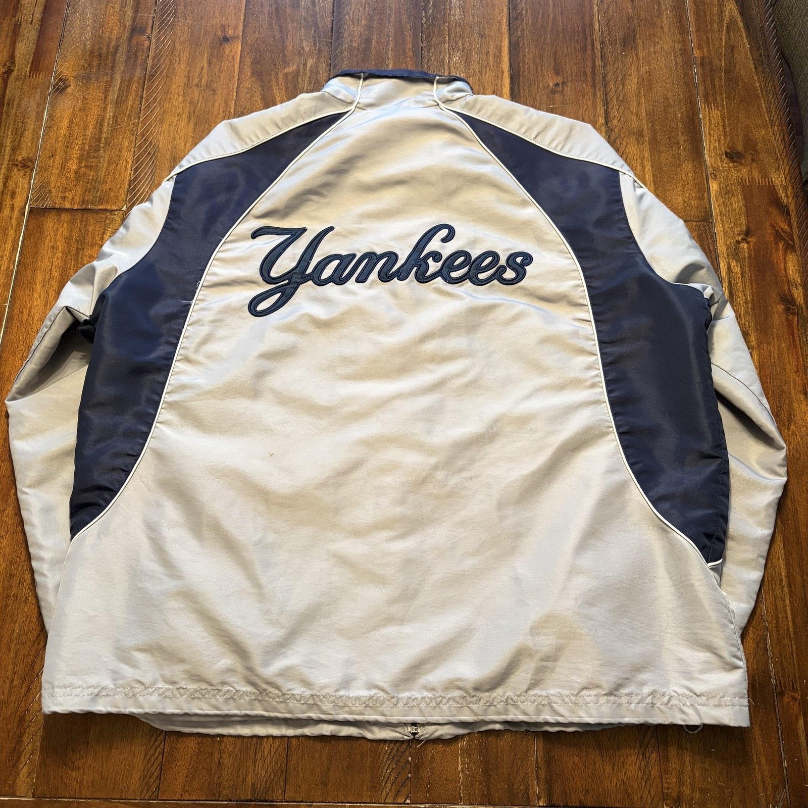 MLB New York Yankees Jacket Mens XL Gray Navy G-III Sports Size US XL / EU 56 / 4 - 13 Thumbnail