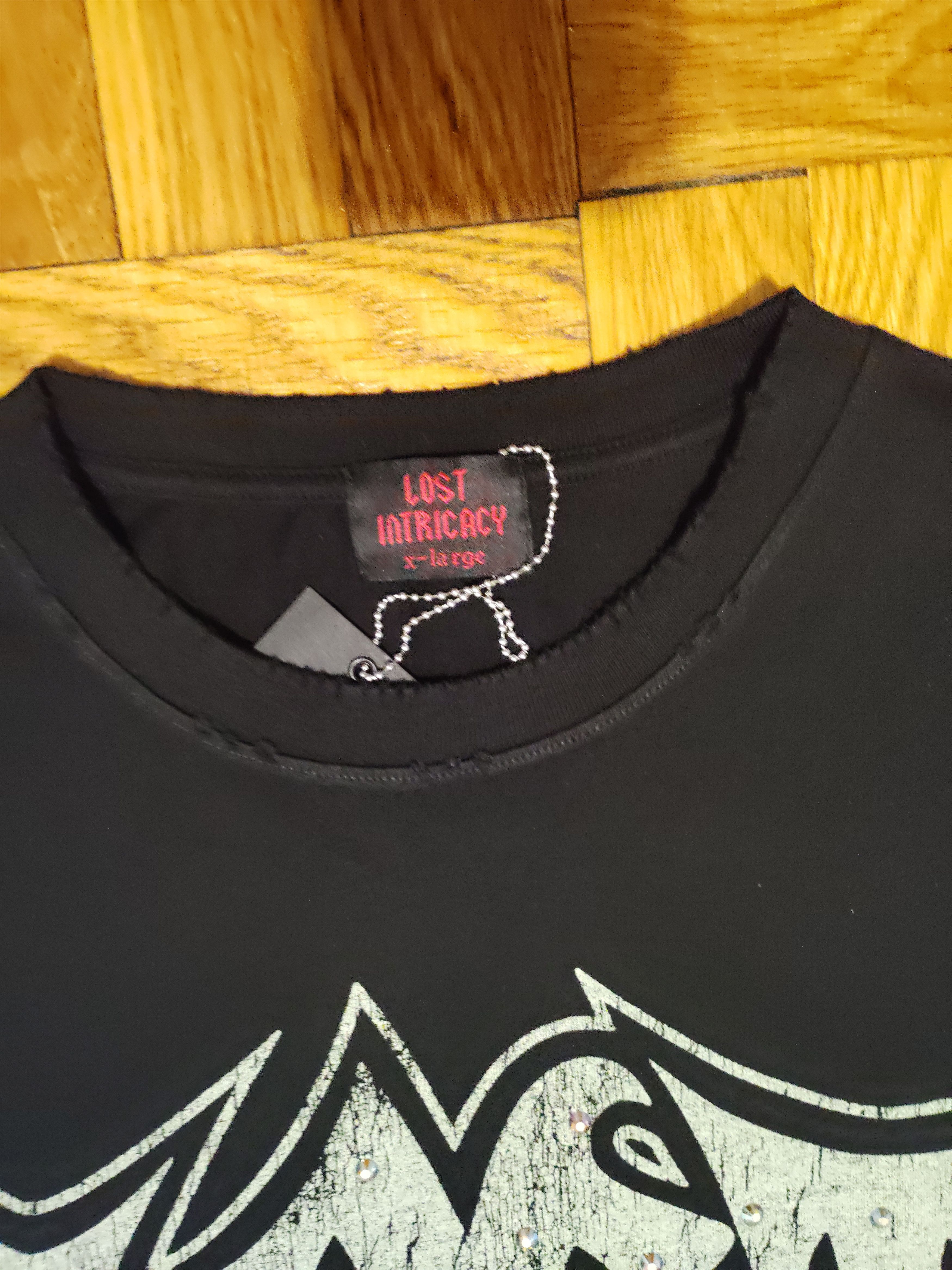 LOST INTRICACY Lost Intricacy Black Lost Outline T Shirt Size XL Sold Out Size US XL / EU 56 / 4 - 4 Thumbnail