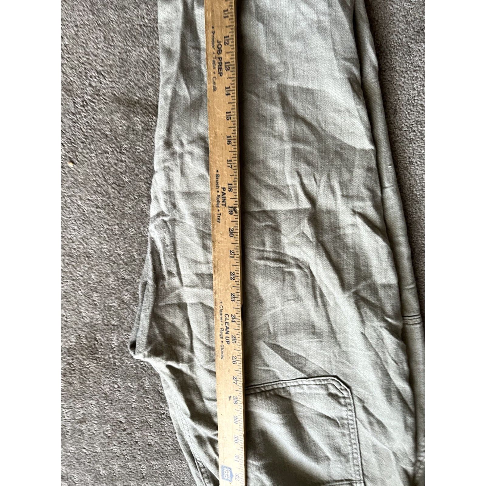 Gap GAP Baggy Jogger Pants Size 18 Organic Cotton Y2K 90s Olive Green Streetwear Women Size 40" / US 18 - 7 Thumbnail