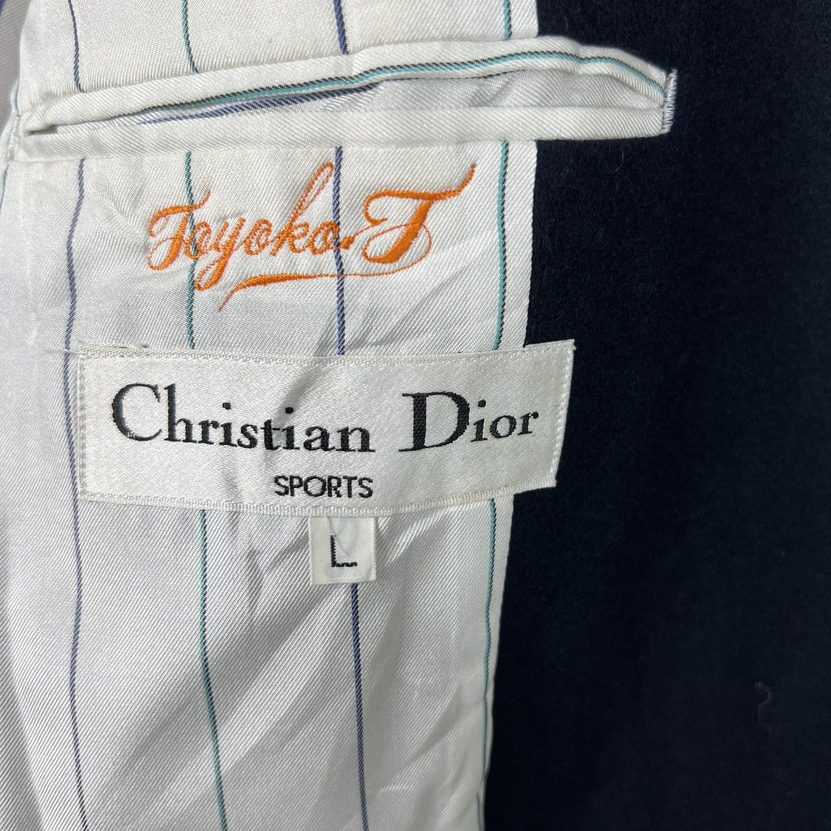 Christian Dior Monsieur Christian Dior Double Breasted wool Coat Jacket Size US L / EU 52-54 / 3 - 11 Thumbnail