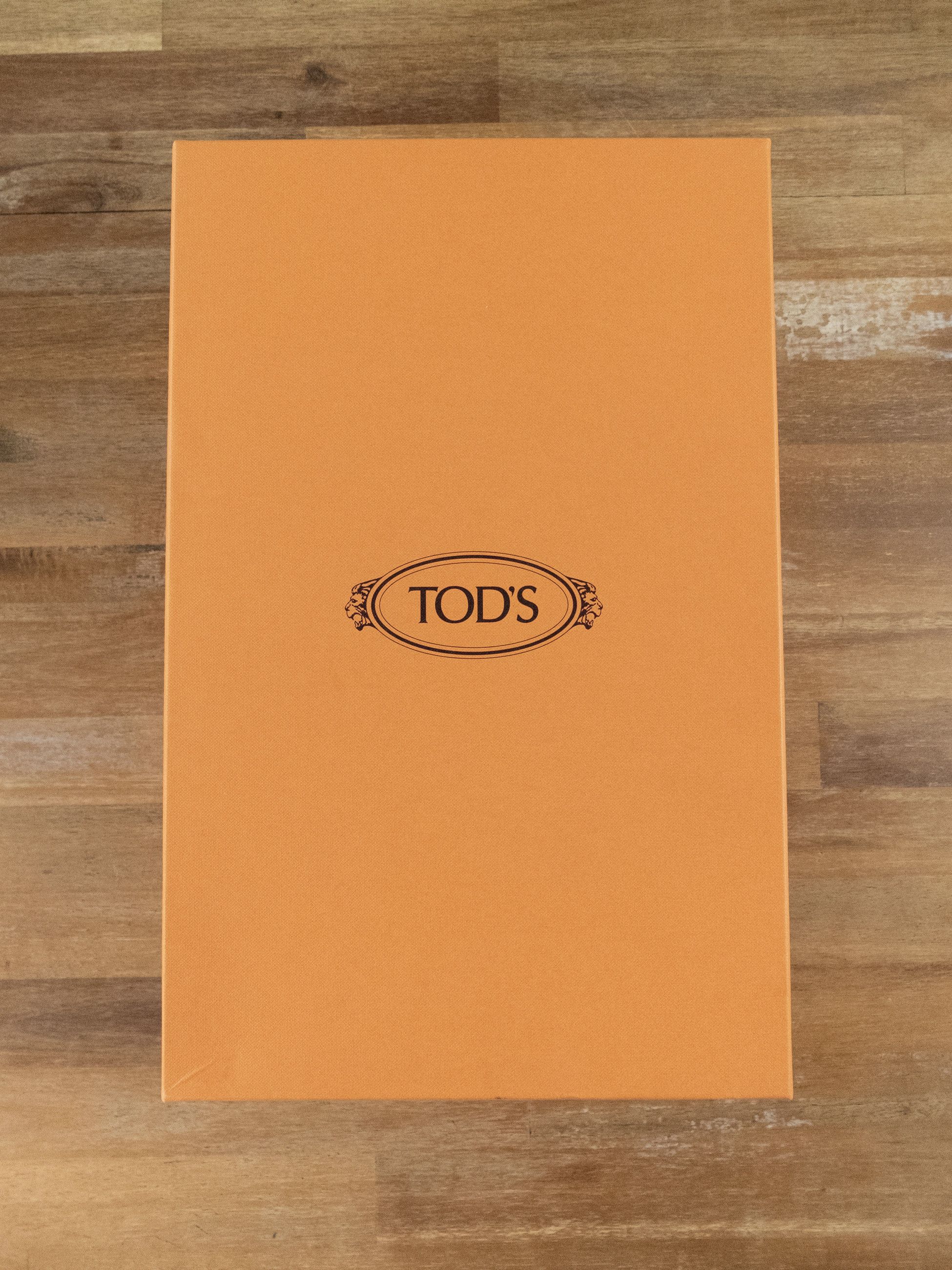 Tod's TOD'S Tabs paneled navy blue white suede low top sneakers 8 Size US 8 / EU 41 - 9 Thumbnail