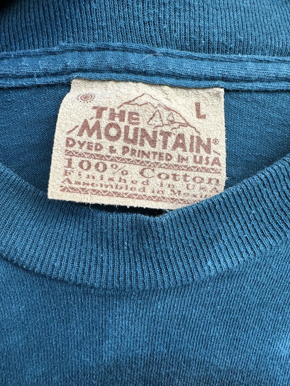 The Mountain × Vintage Vintage Black Panther The Mountain Made In USA T Shirt Size US L / EU 52-54 / 3 - 3 Thumbnail