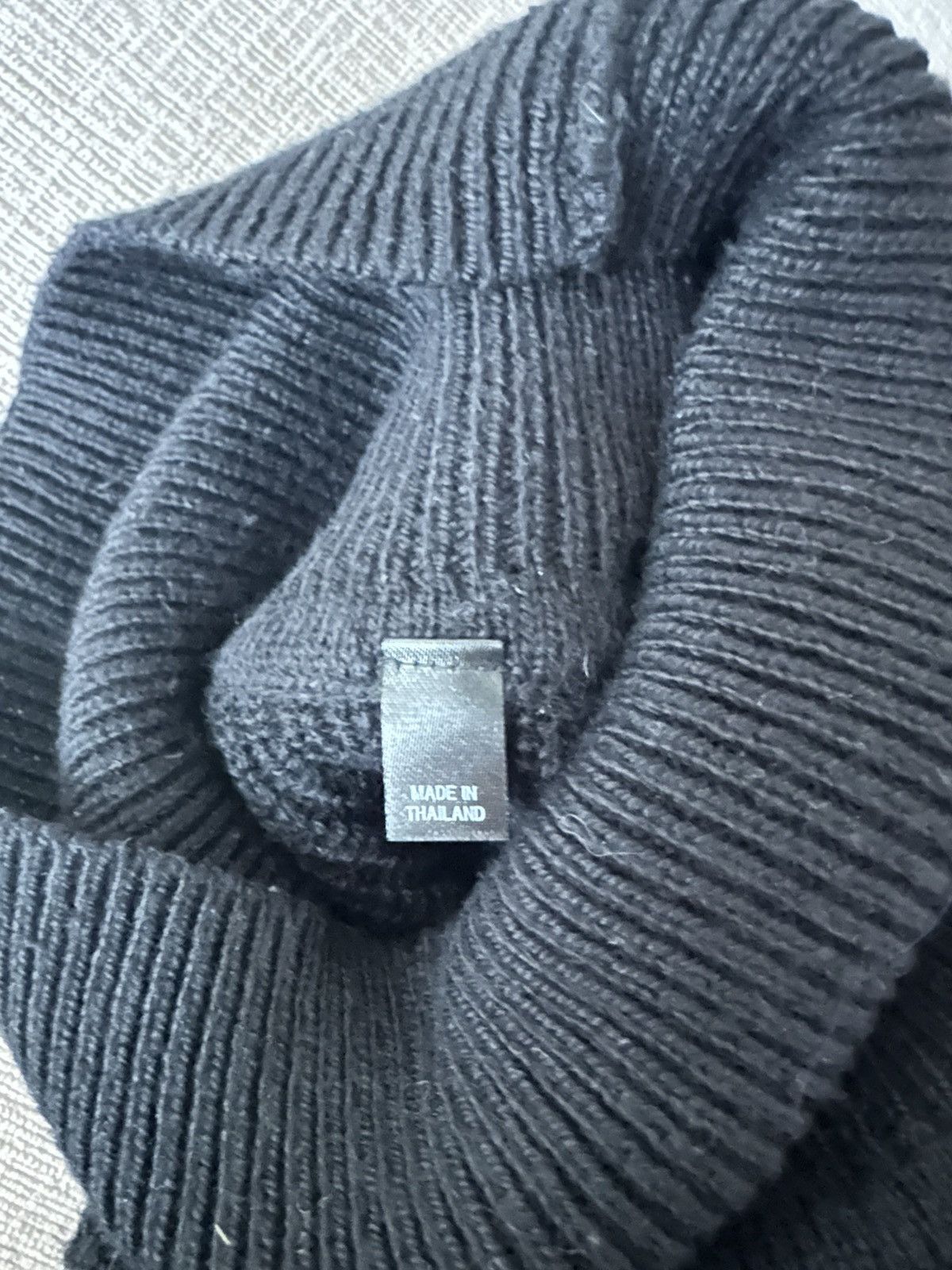 Muji Muji Black Turtleneck Size US XL / EU 56 / 4 - 7 Thumbnail