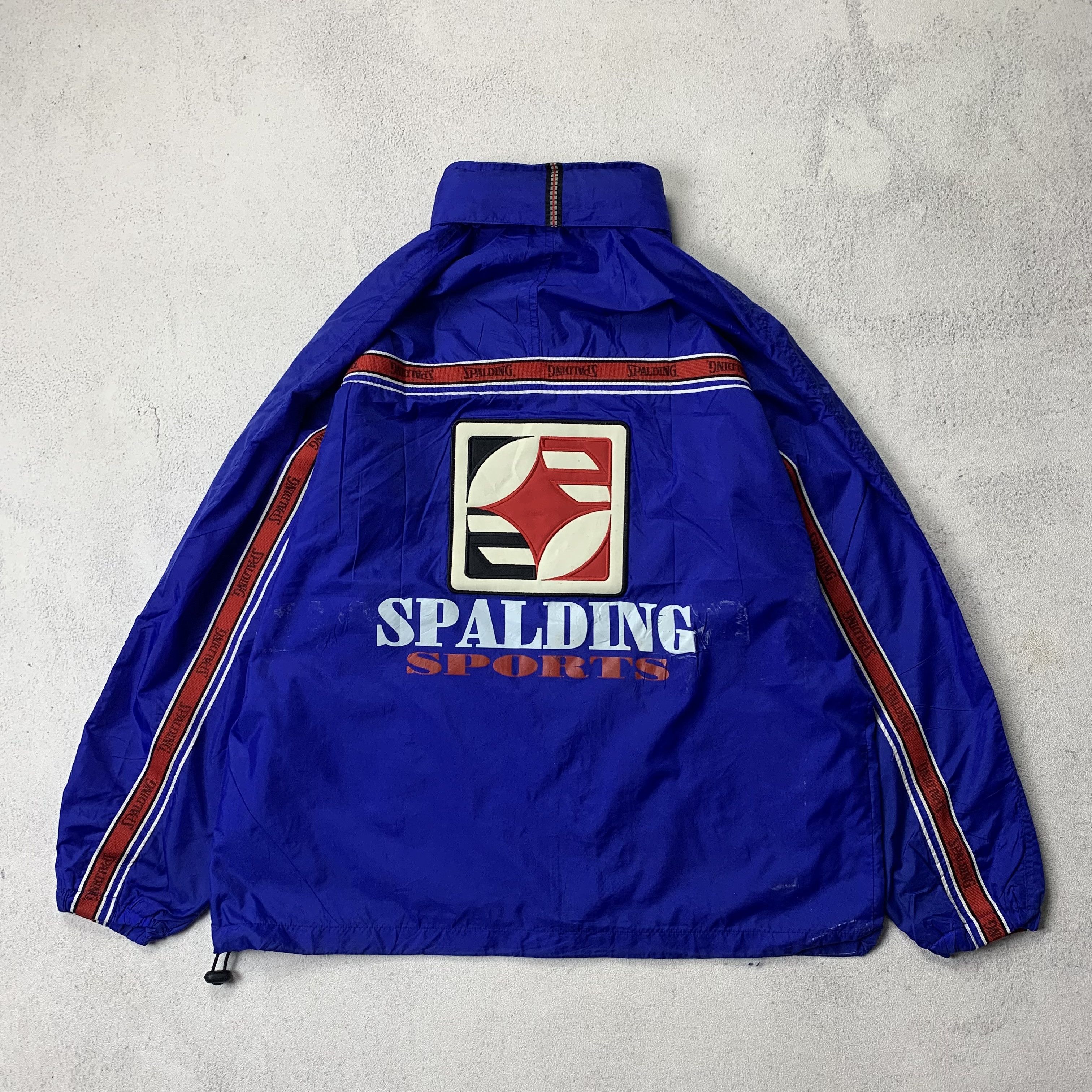 Spalding Vintage 90s Spalding Sports Jacket Hooded Size US S / EU 44-46 / 1 - 4 Thumbnail