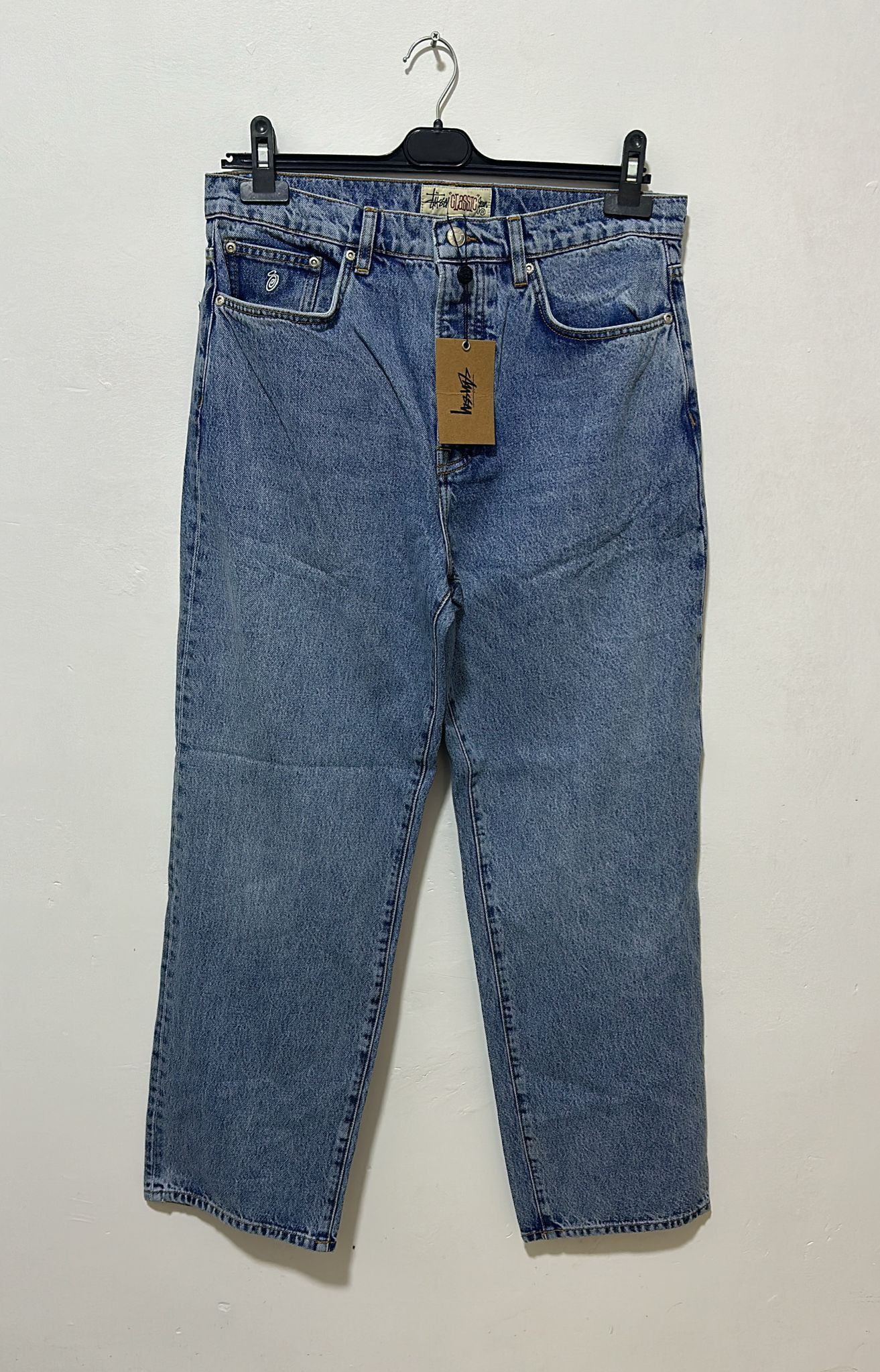 Stussy × Vintage Stussy Classic Jean Denim Sand Size 32