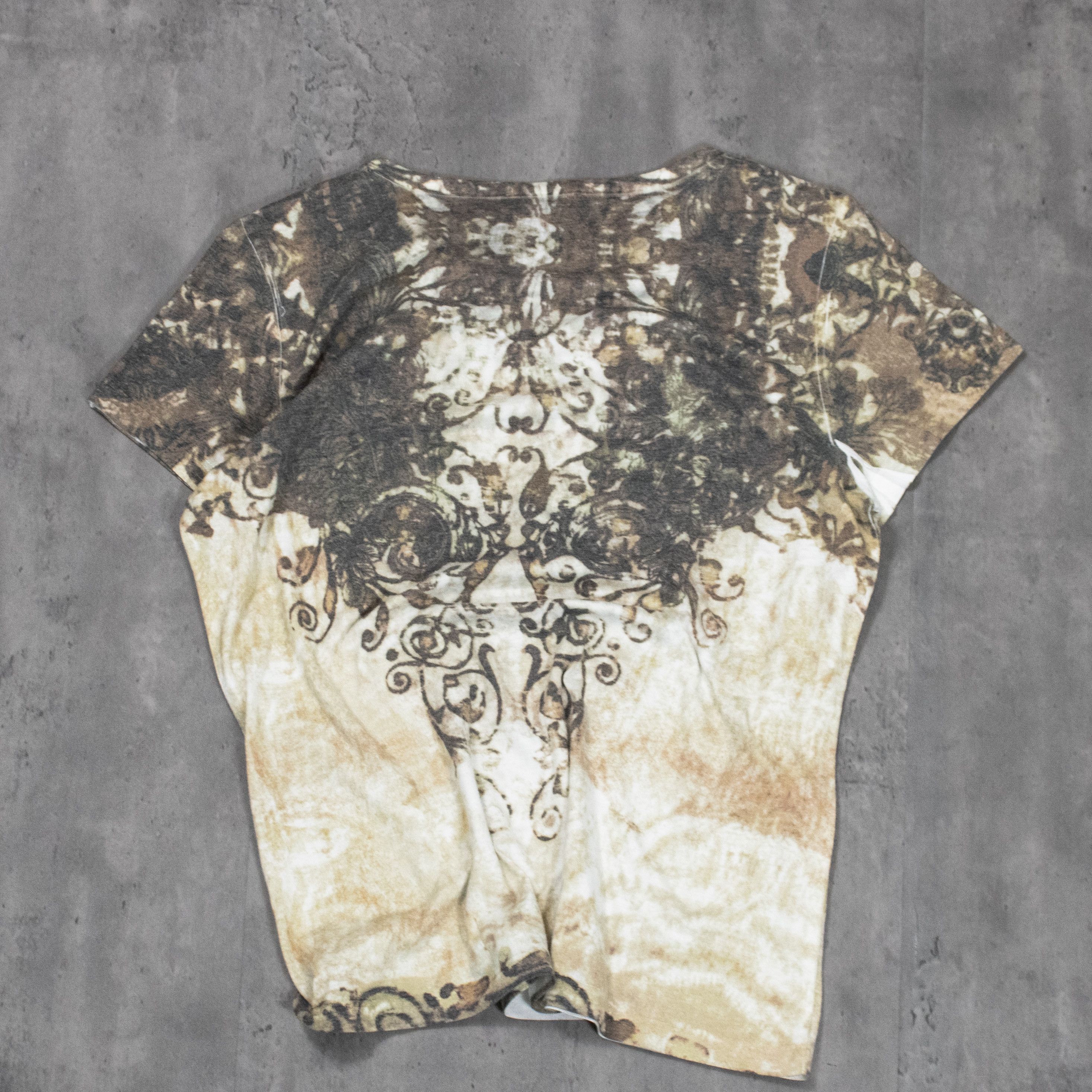 Japanese Brand Y2K 2000's 00's Bianca Nygard Grem Printed Baby Tee T-Shirt Size US S / EU 44-46 / 1 - 5 Thumbnail