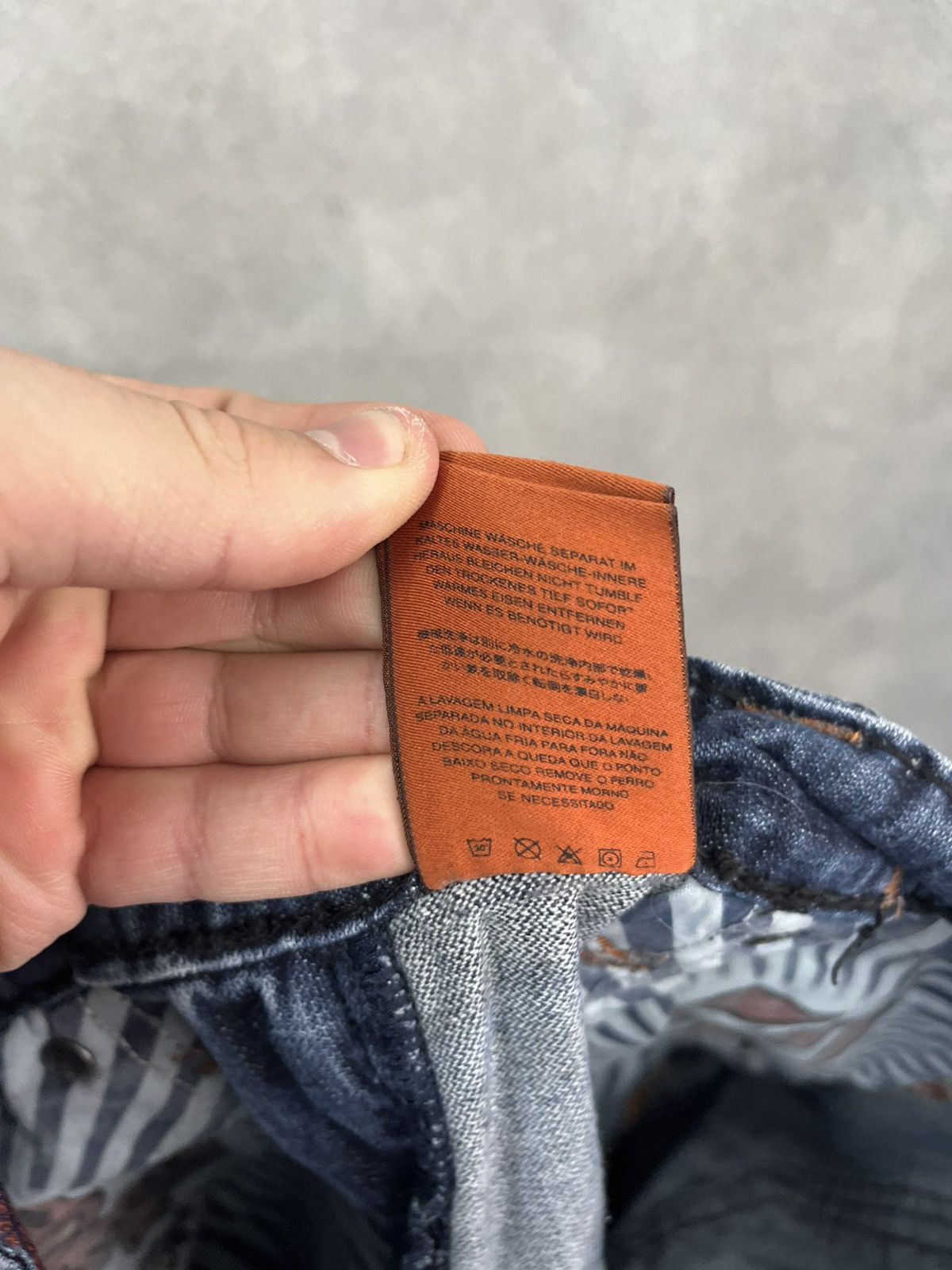 Rock Revival ROCK REVIVAL Hadriel Straight Blue Distressed Jeans Size US 34 / EU 50 - 18 Thumbnail