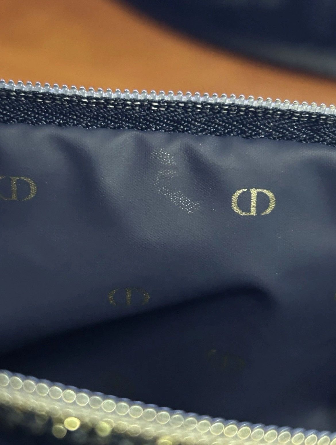 Dior CD Christian Dior Beauty Blue Makeup Cosmetics Bag / Pouch Size ONE SIZE - 8 Thumbnail