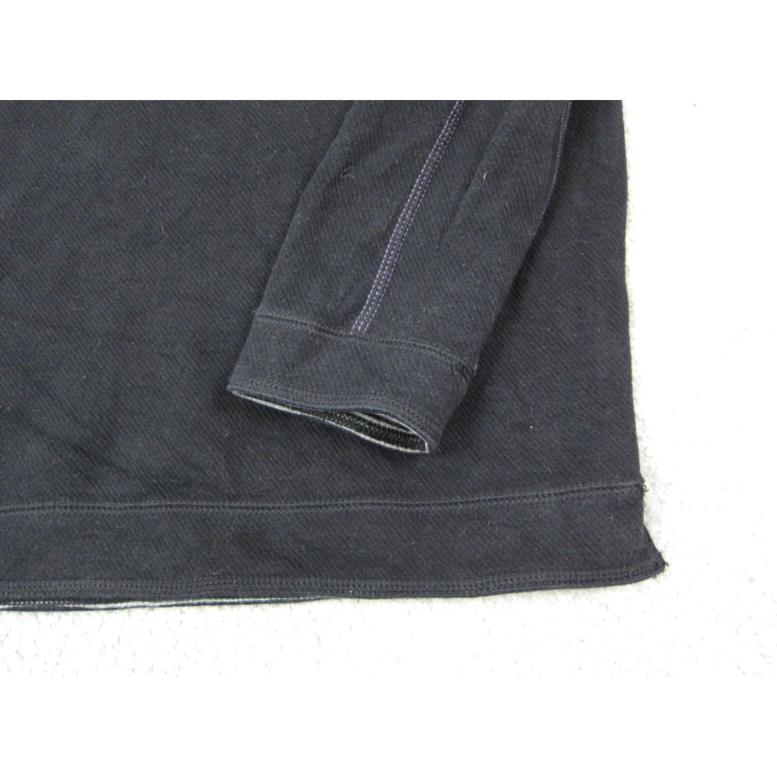 Tommy Bahama Tommy Bahama Sweatshirt Mens Adult Medium Black Striped Reversible 1/4 Zip Knit Mock Neck Pullover Zip Front Sweater 90s Theme Size US M / EU 48-50 / 2 - 7 Thumbnail
