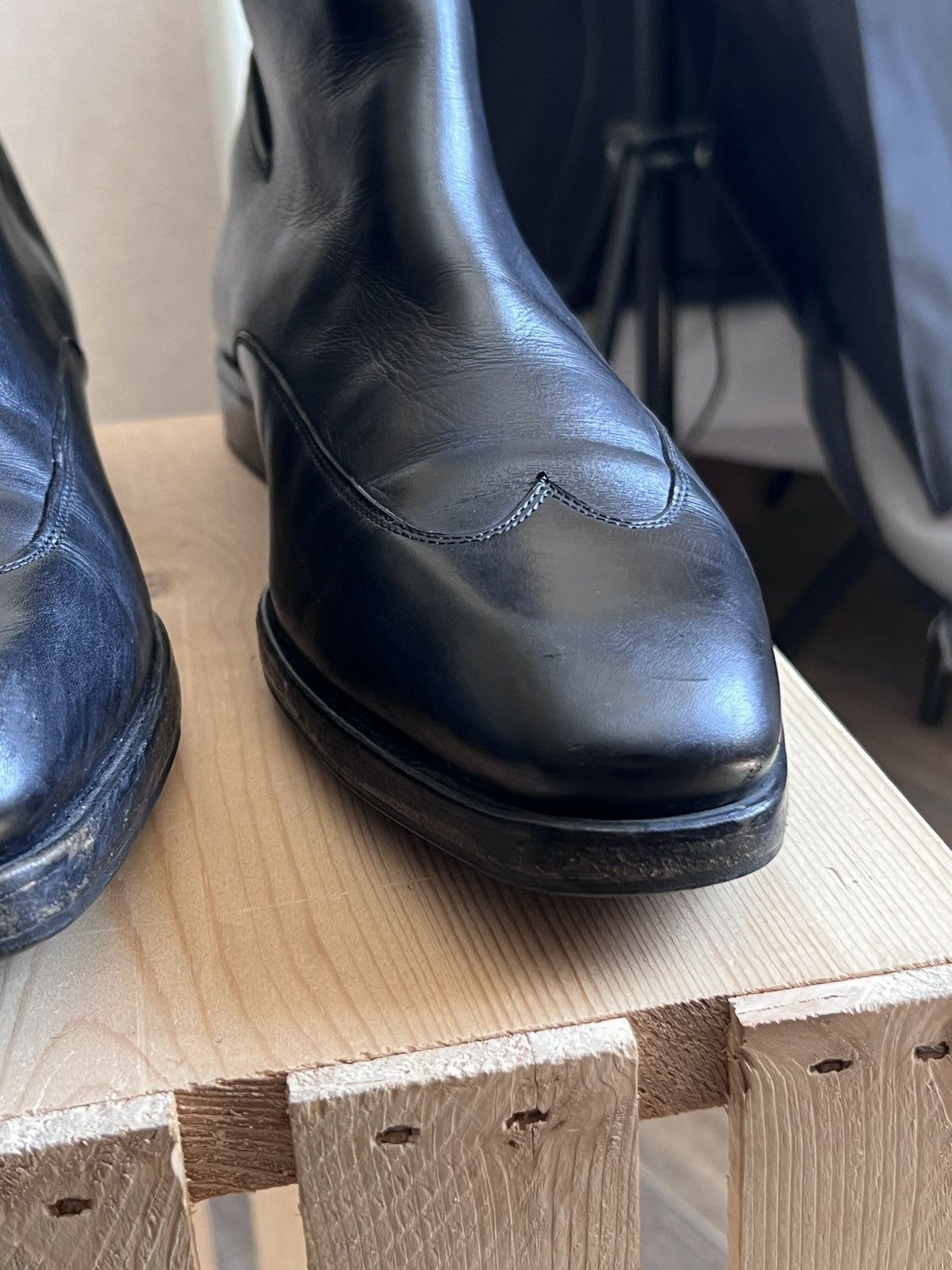 Gucci Gucci Leather Black Chelsea Boots size us 7.5 Size US 7.5 / EU 40-41 - 5 Thumbnail