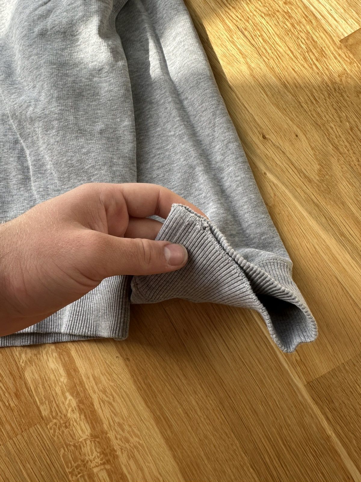 Nike × Vintage Nike vintage 90s sweatshirt grey Size US XL / EU 56 / 4 - 4 Thumbnail