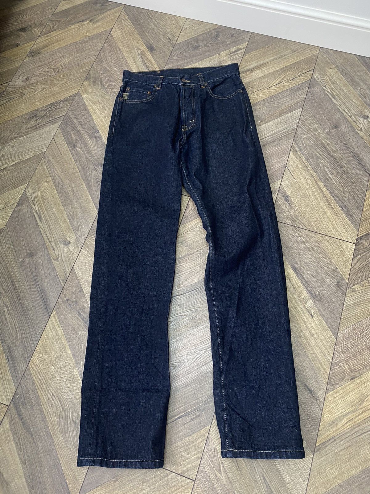 Designer × Vintage Vintage Rumble 59 Denim pants Size US 32 / EU 48 - 2 Thumbnail