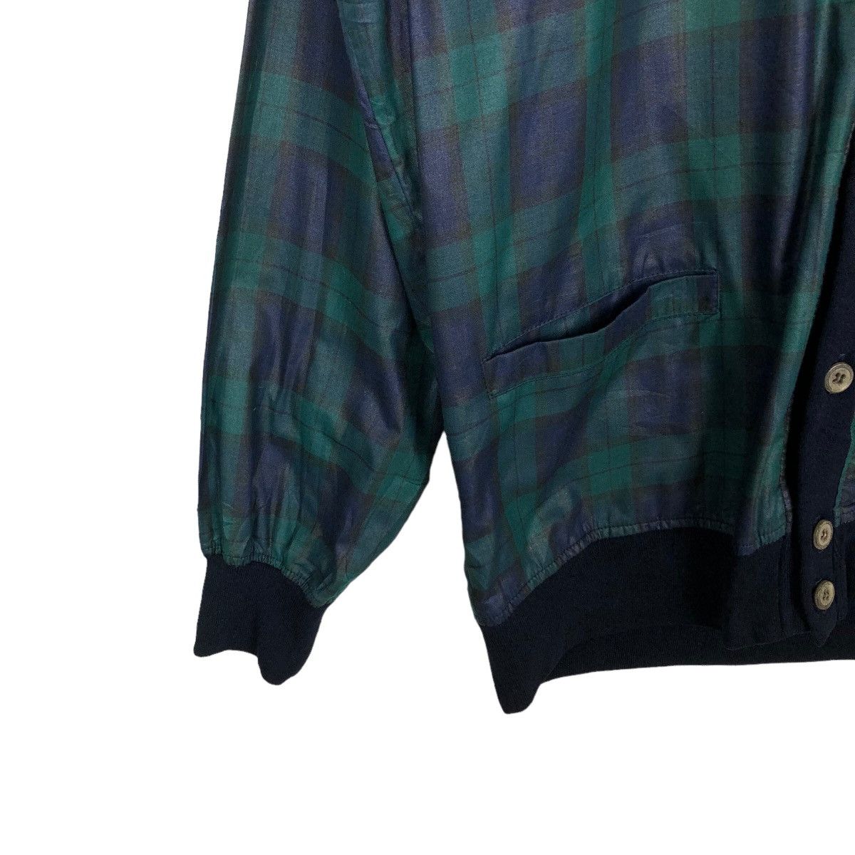 Japanese Brand VINTAGE CARDIGAN BOMBER JACKET ARNOLD PALMER TARTAN DESIGN Size US M / EU 48-50 / 2 - 3 Thumbnail