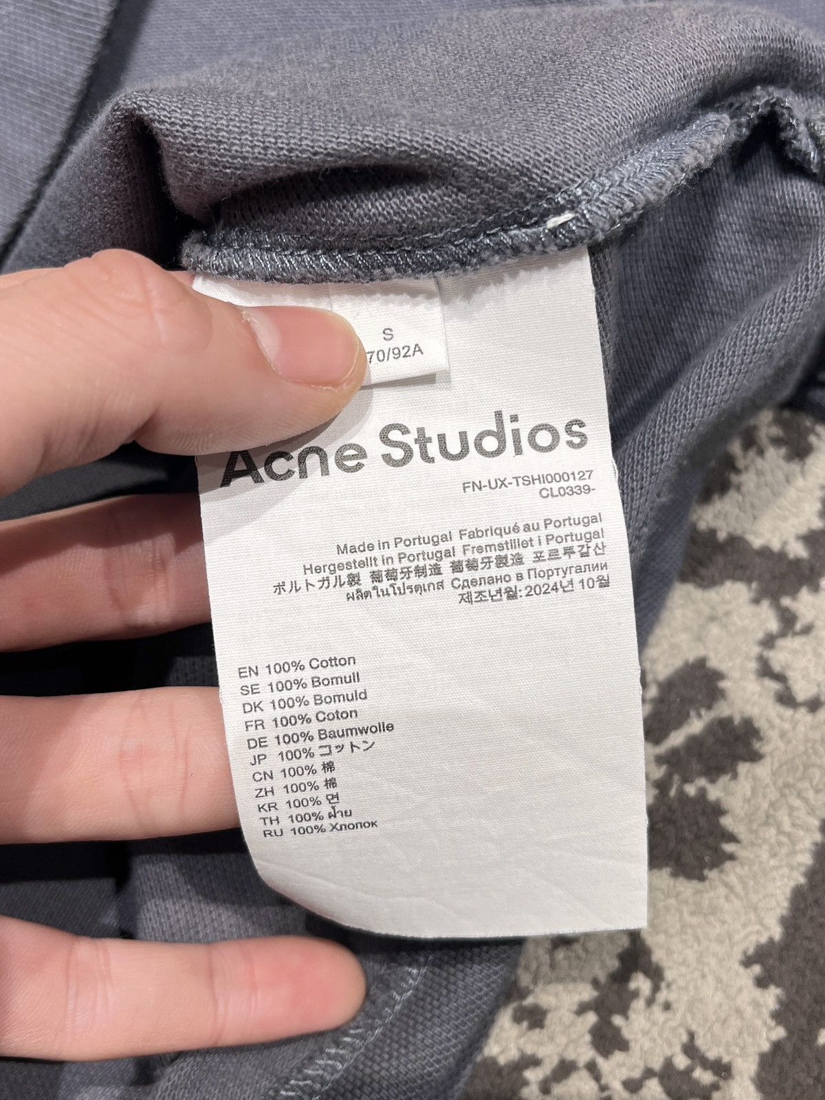 Acne Studios Acne Studios Embroidery Logo Size US S / EU 44-46 / 1 - 5 Thumbnail