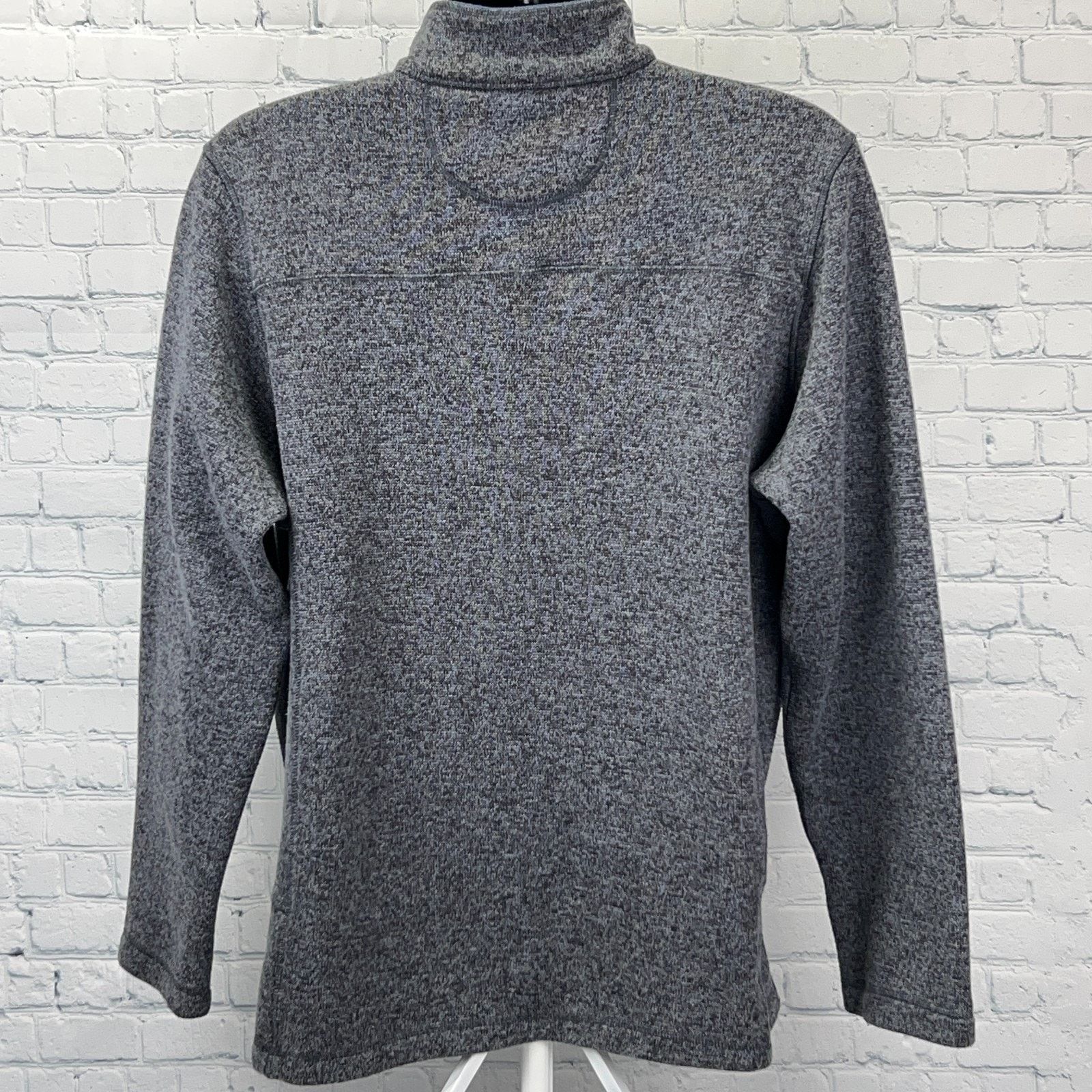 Woolrich Woolen Mills Woolrich Quarter 1/4 Zip Sweater Heathered Gray XL Size US XL / EU 56 / 4 - 3 Thumbnail