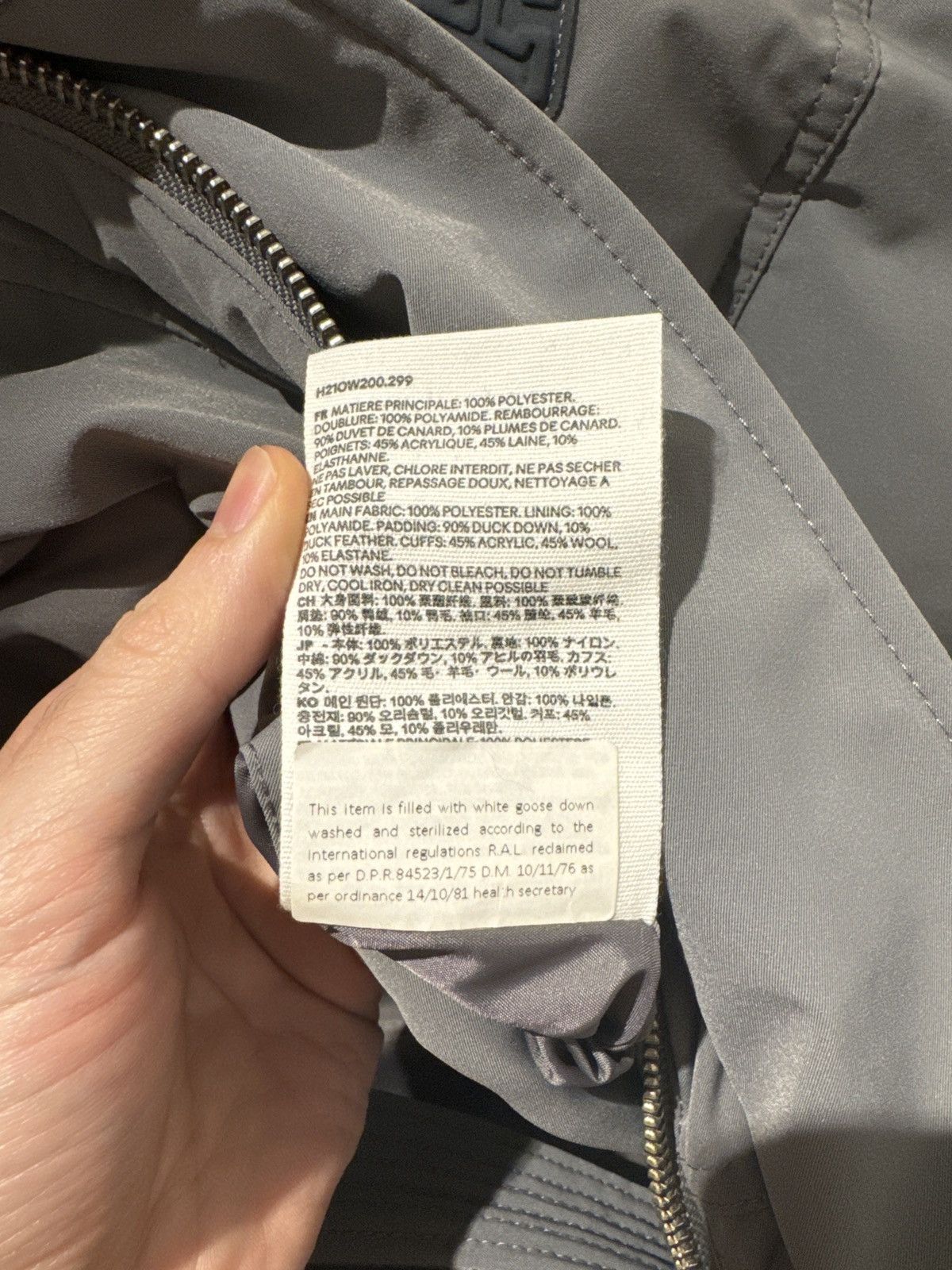 AMI Ami Alexandre Mattiussi Down Jacket Size US M / EU 48-50 / 2 - 7 Thumbnail