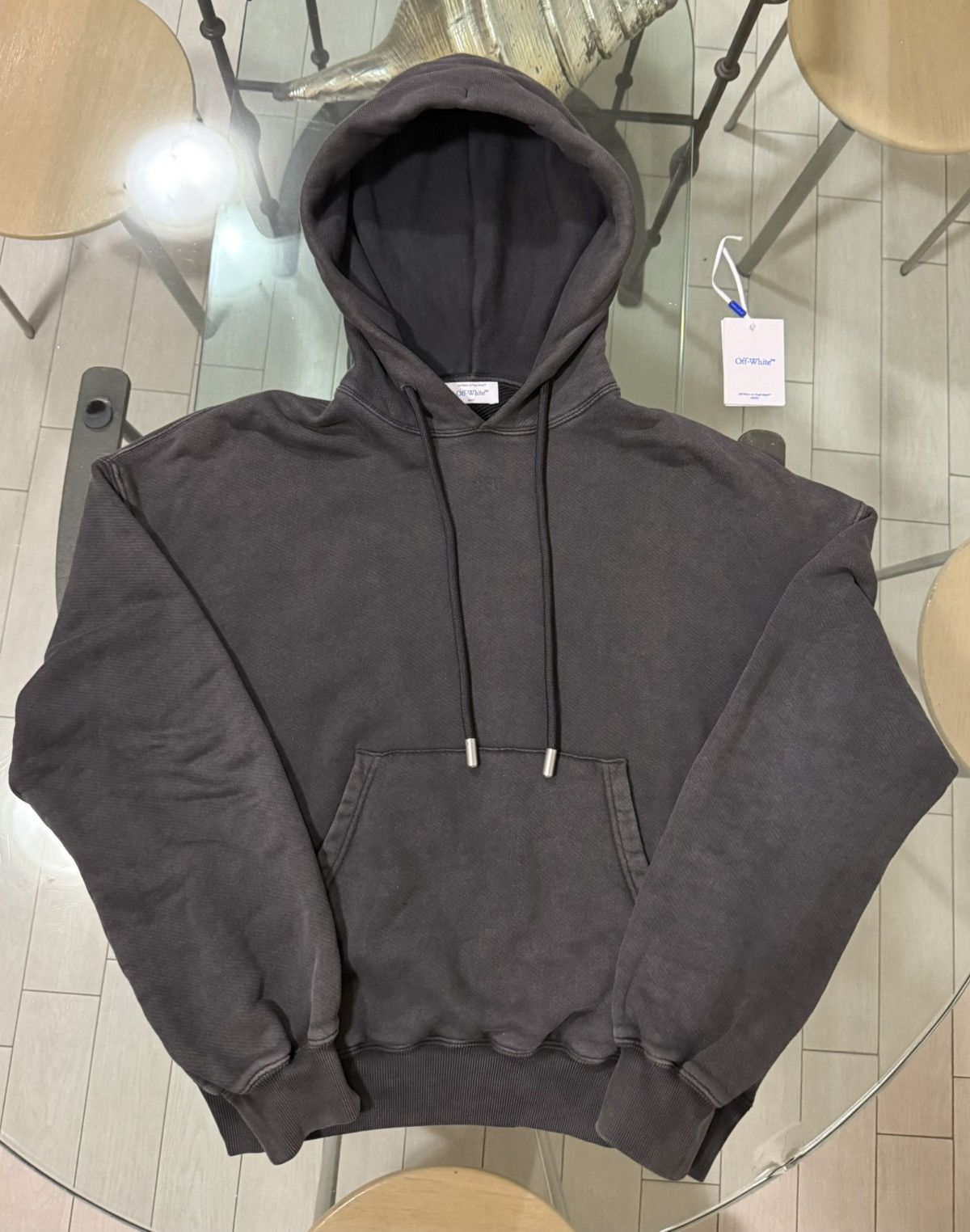 Off-White Off-white hoodie super moon with tags Size US S / EU 44-46 / 1 - 1 Thumbnail