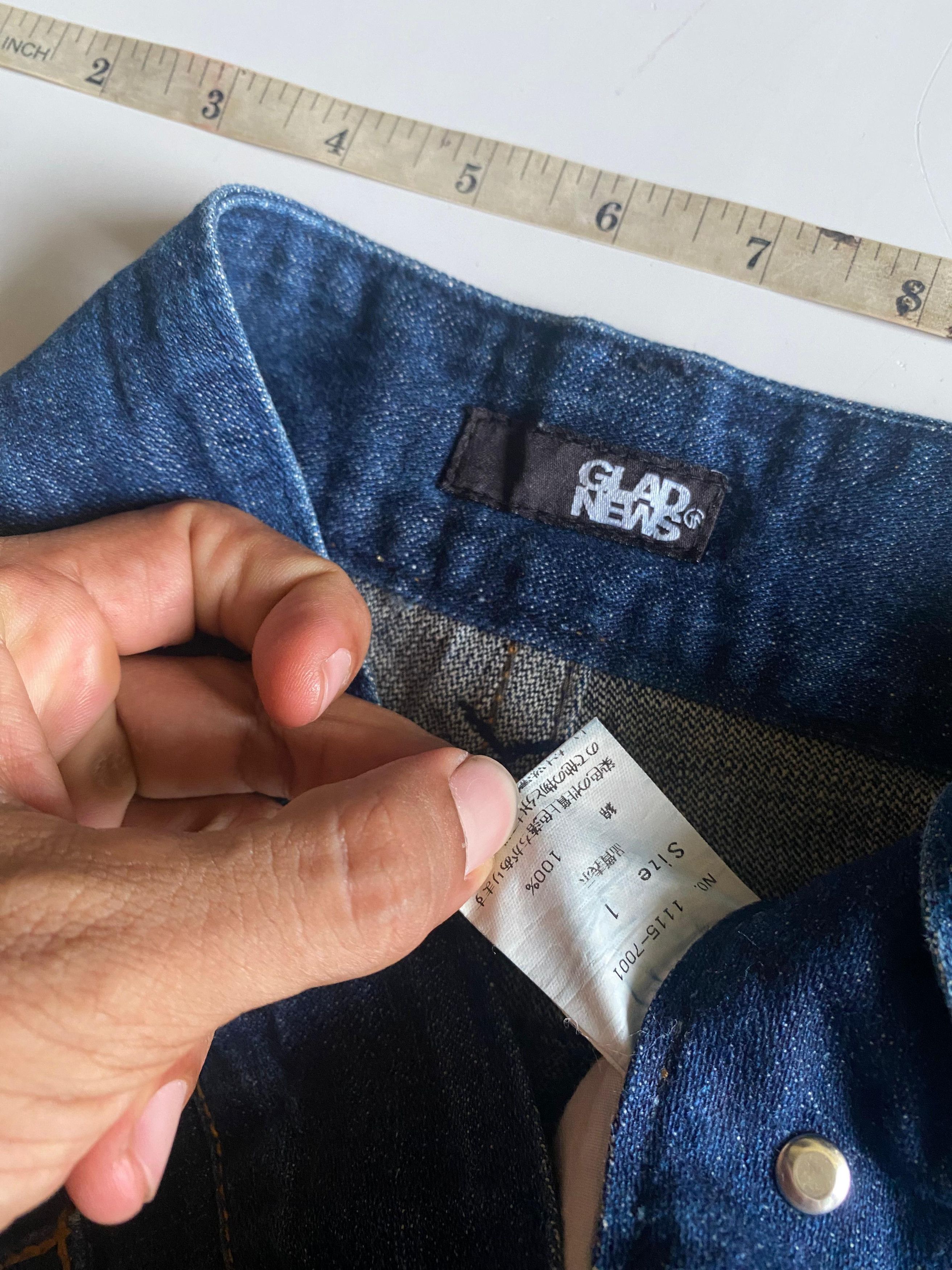 Le Grande Bleu (L.G.B.) SEND OFFER 💥 Glad News Super Flared Pants L.G.B Style Size US 28 / EU 44 - 10 Thumbnail