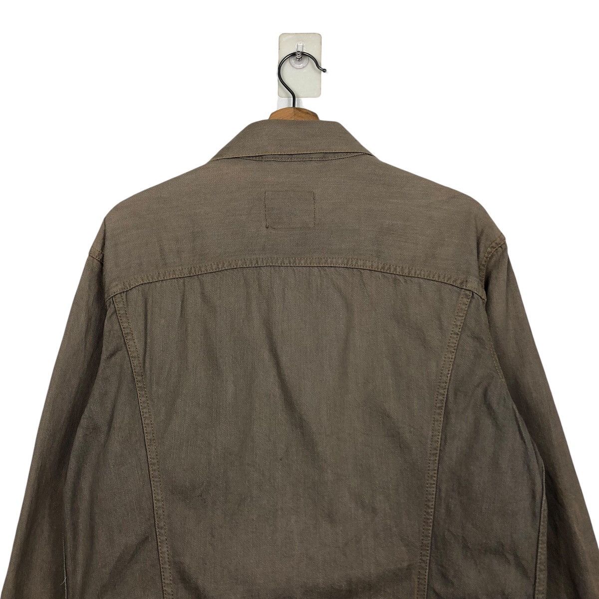 Japanese Brand 📌Vintage Chore Denim Biker Jacket Uniqlo Issey Miyake Size US L / EU 52-54 / 3 - 10 Thumbnail