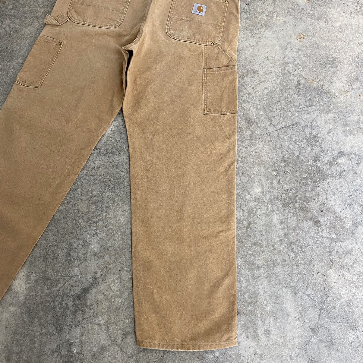 Carhartt Vintage Carhartt Double Knee Faded Splatter Carpenter Pants Size US 38 / EU 54 - 17 Thumbnail