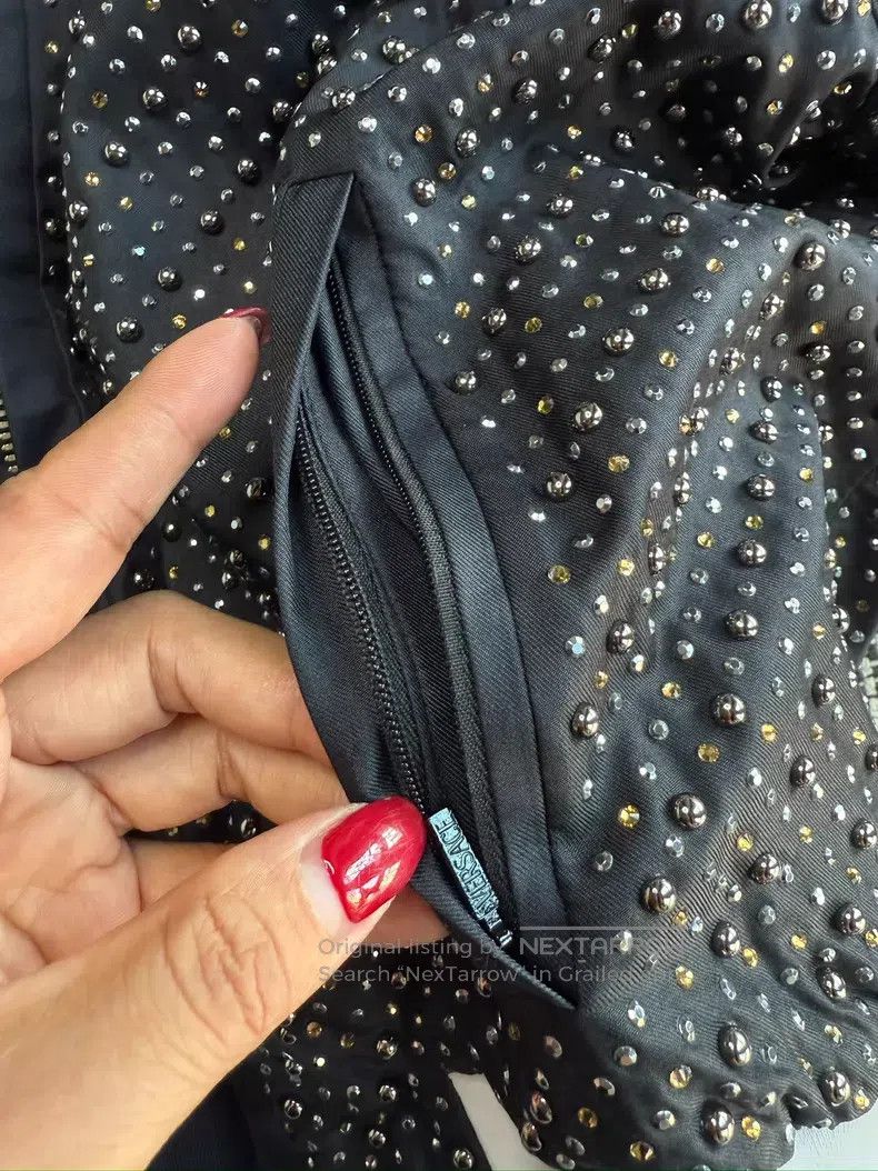 Versace Versace Rework full diamond jacket Size L / US 10 / IT 46 - 7 Thumbnail