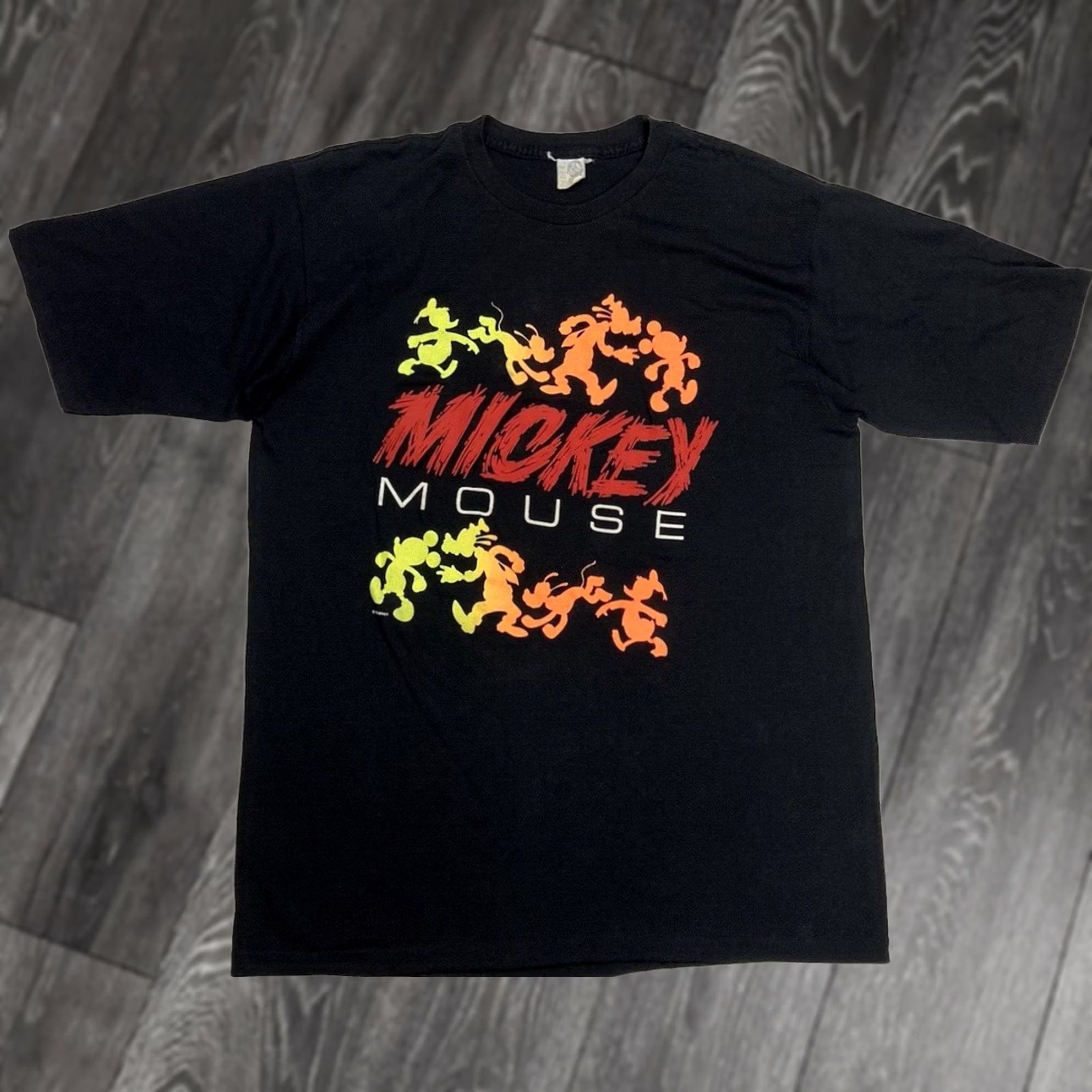 Vintage VINTAGE Disney Mickey Mouse Graphic T-shirt Men Large USA 80s Single Stitch Size US L / EU 52-54 / 3 - 1 Thumbnail