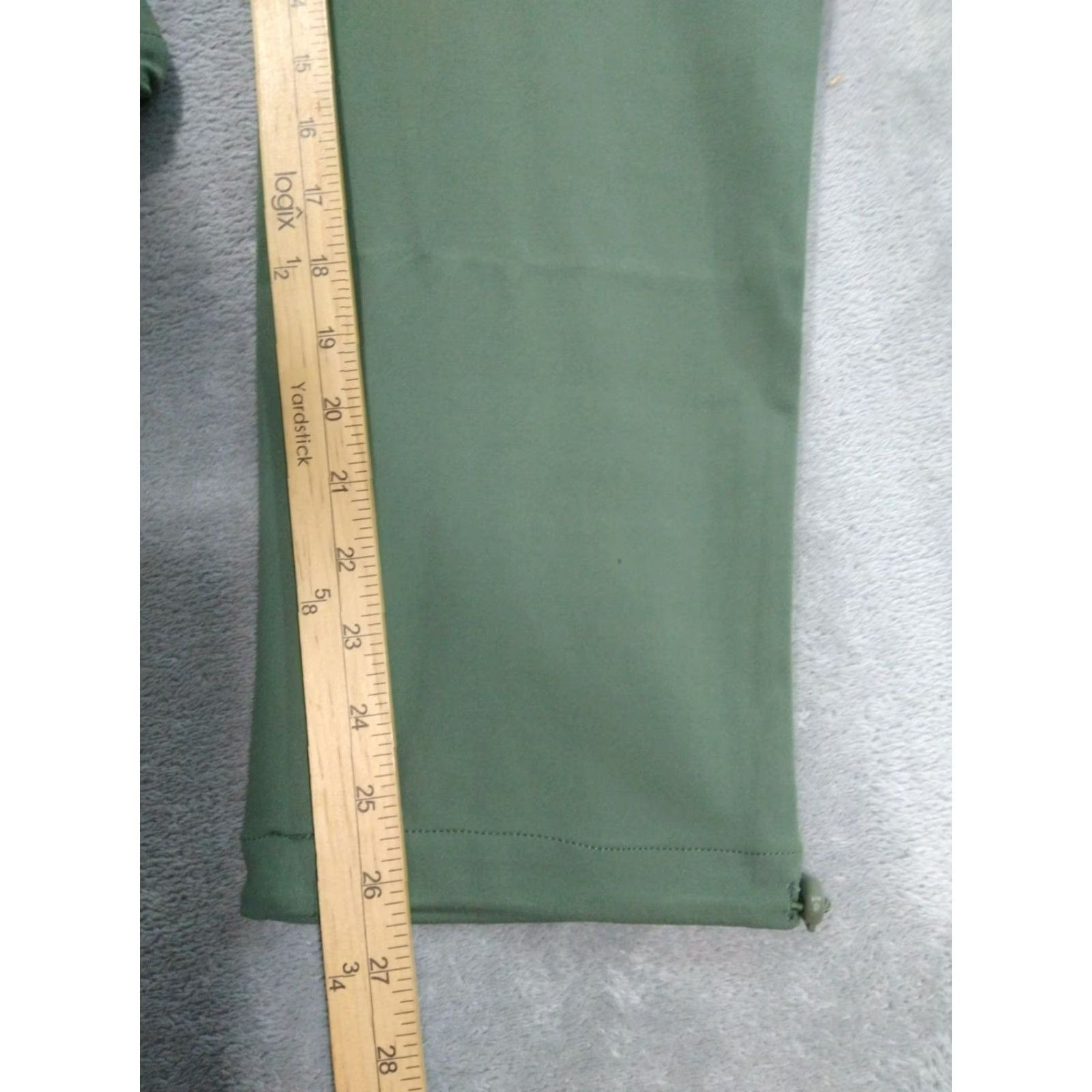 Nanette Lepore Nanette Lepore Pants Womens Medium Green Cargo Jogger Drawstring Elastic Waist Pockets Stretch Size 32" / US 10 / IT 46 - 5 Thumbnail