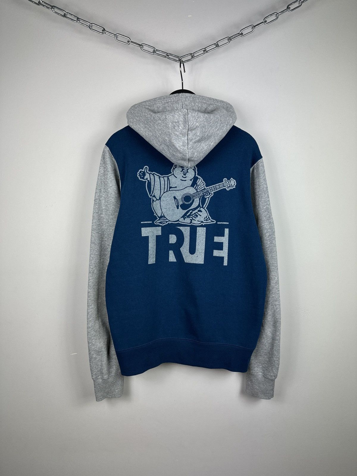 Japanese Brand × True Religion Vintage Y2K True Religion Budda Logo Zip Hoodie Size US S / EU 44-46 / 1 - 1 Thumbnail