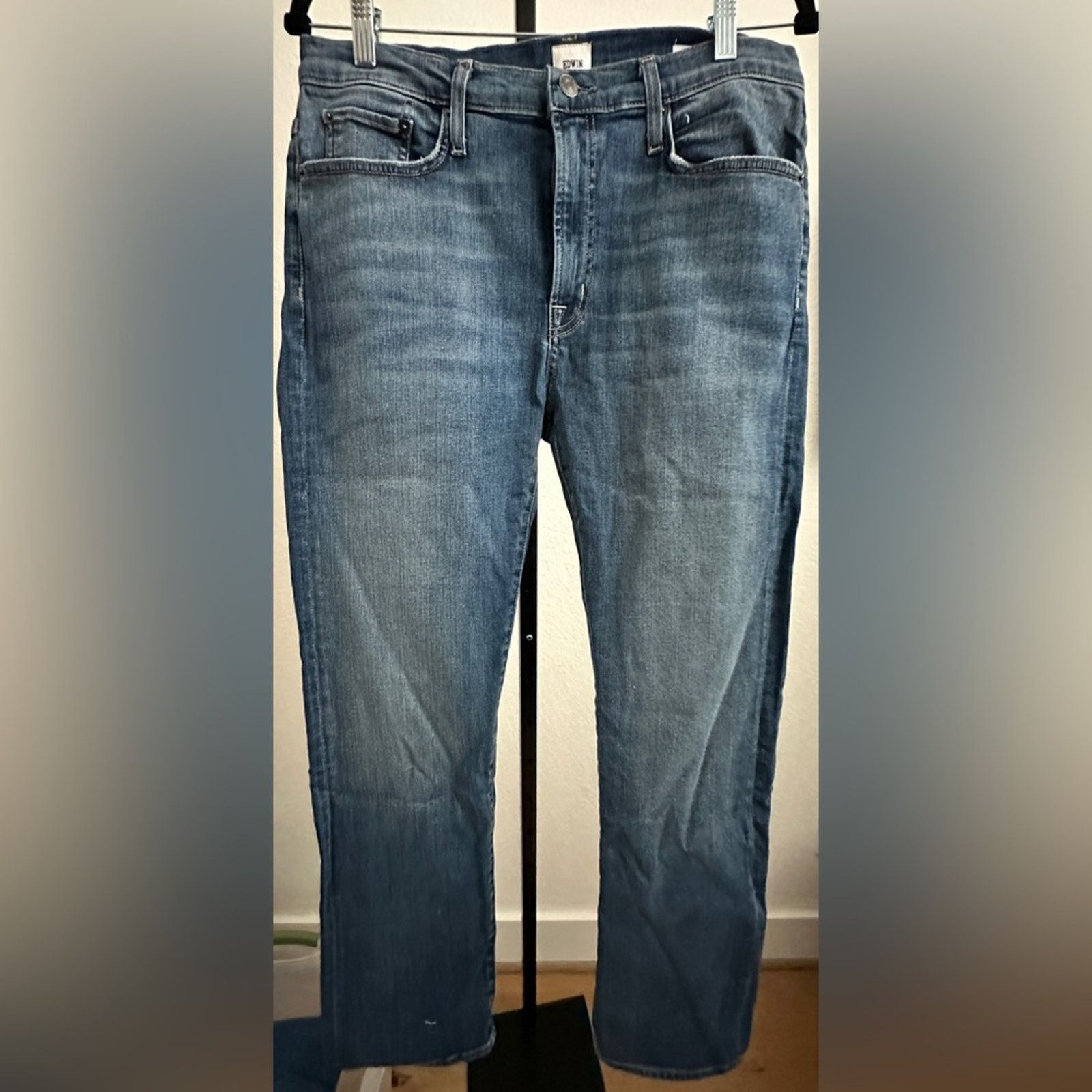 Edwin Edwin | Elin Straight Leg Jean Size 34" / US 12 / IT 48 - 3 Thumbnail