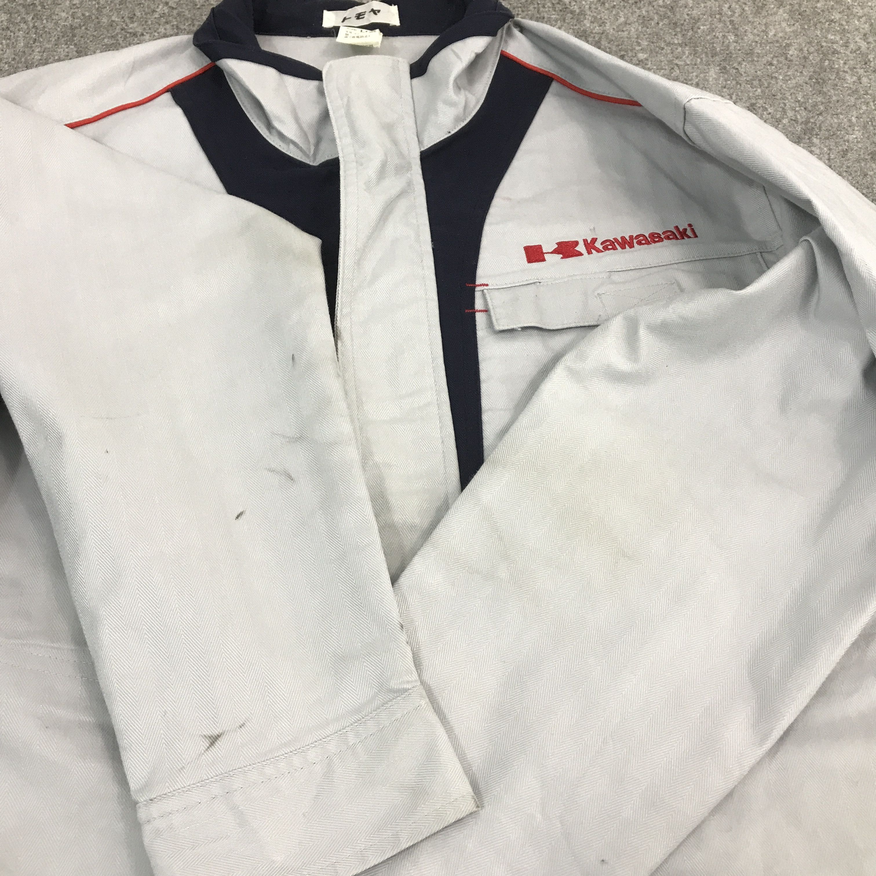 Japanese Brand KAWASAKI MOTORSPORT UNIFORM JAPAN JACKET Size US L / EU 52-54 / 3 - 9 Thumbnail