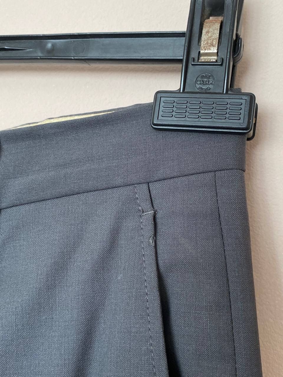 Giorgio Armani Vintage Giorgio Armani Suit Grey Wool Size 46R - 16 Thumbnail