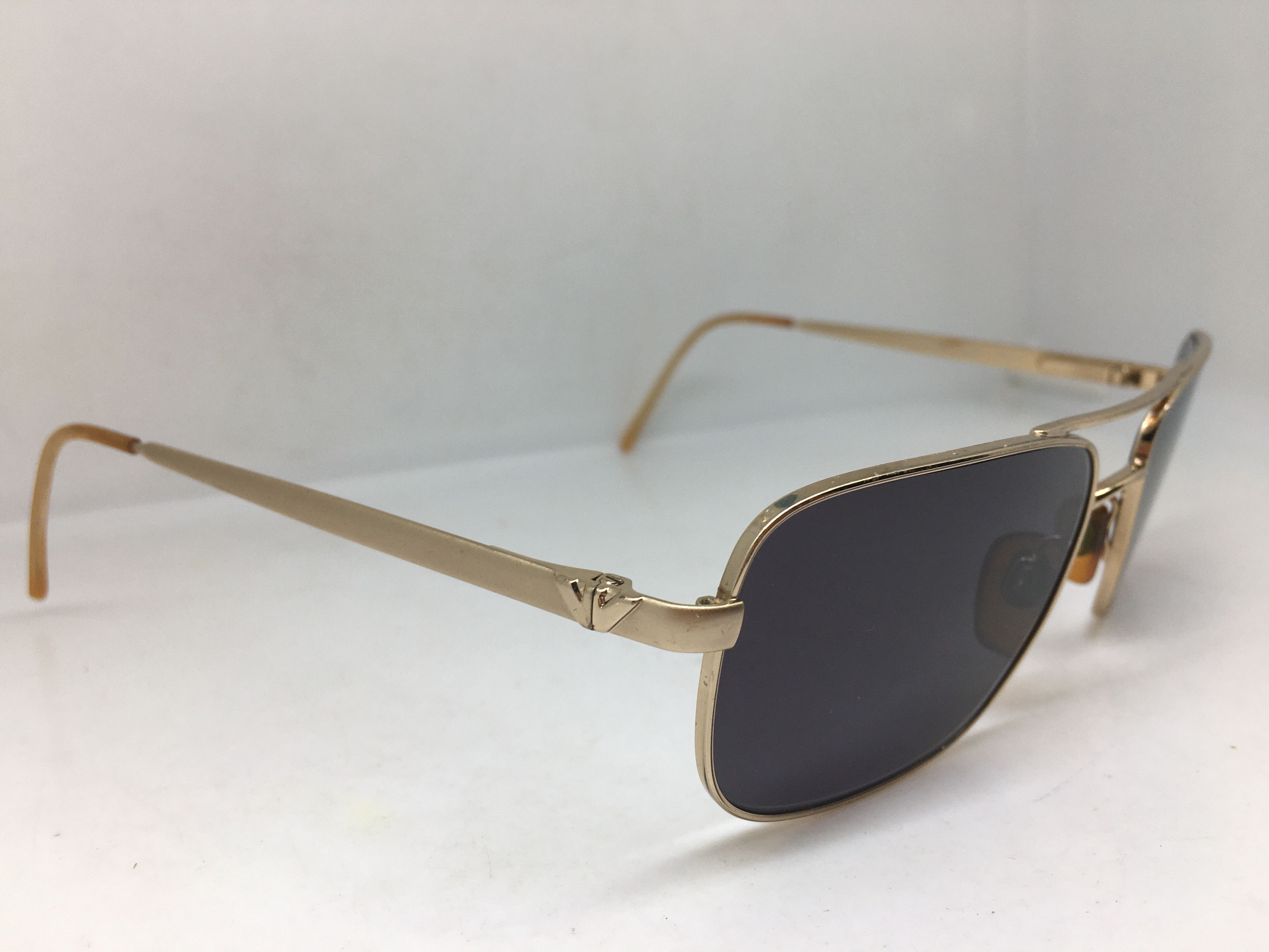 Emporio Armani Emporio Armani Gold Aviator Sunglasses Frame Made in Italy Size ONE SIZE - 1 Thumbnail