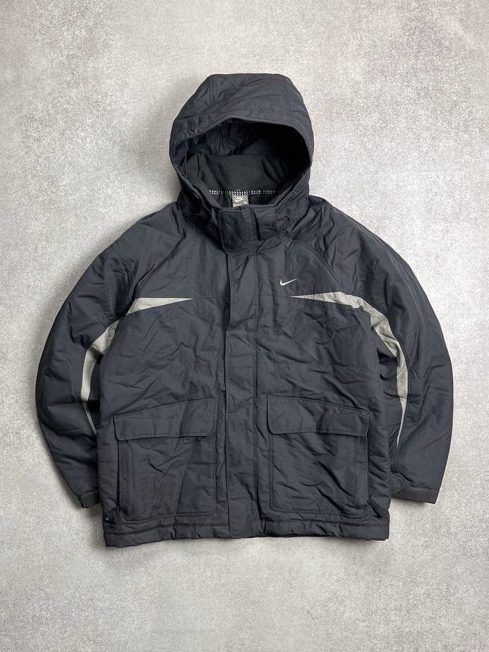 Nike × Vintage VINTAGE NIKE BIG SWOOSH DOWN PUFFER WINTER JACKET M RARE Size US M / EU 48-50 / 2 - 1 Thumbnail