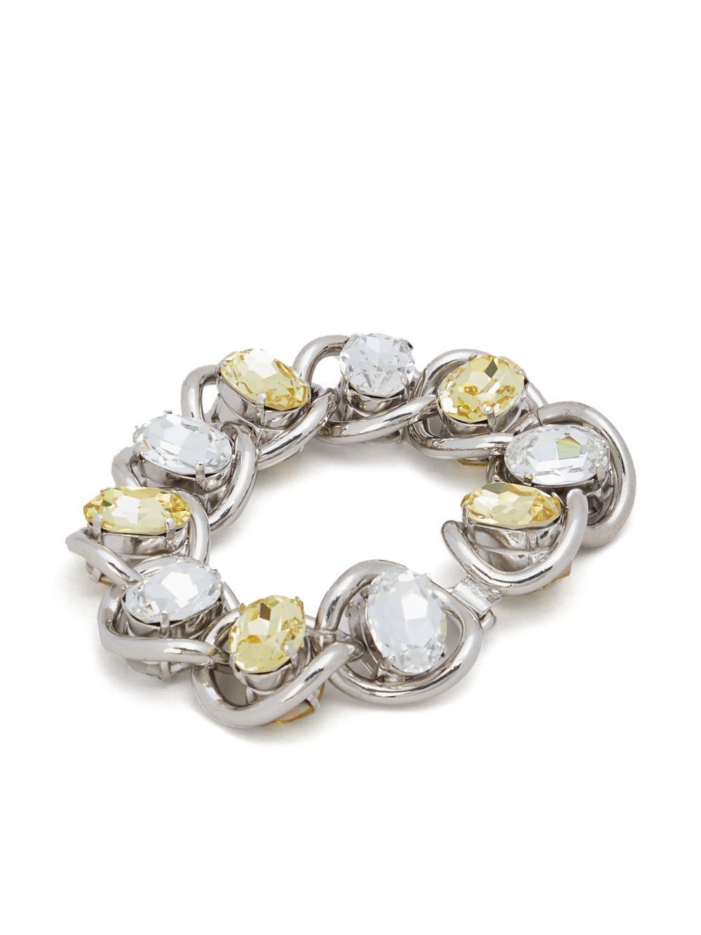 Marni o1w1db10125 Size:OS/Embellished Chain Bracelet in Silver Size ONE SIZE - 3 Thumbnail