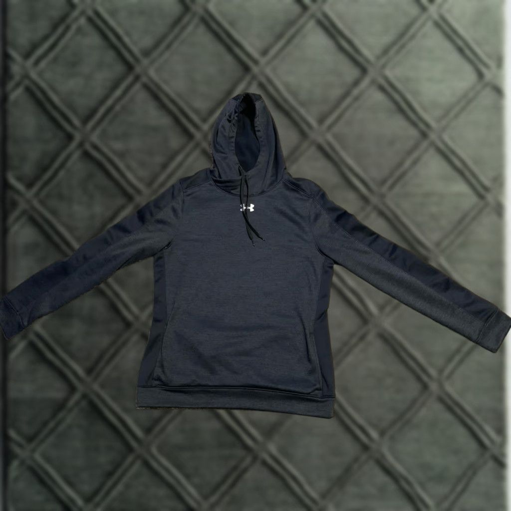 Under Armour Under Armour Hoodie Pullover Long Sleeve Black XS-XL Regular Size M L/S Cold Gear Fleece Pocket Logo Size M / US 6-8 / IT 42-44 - 1 Thumbnail