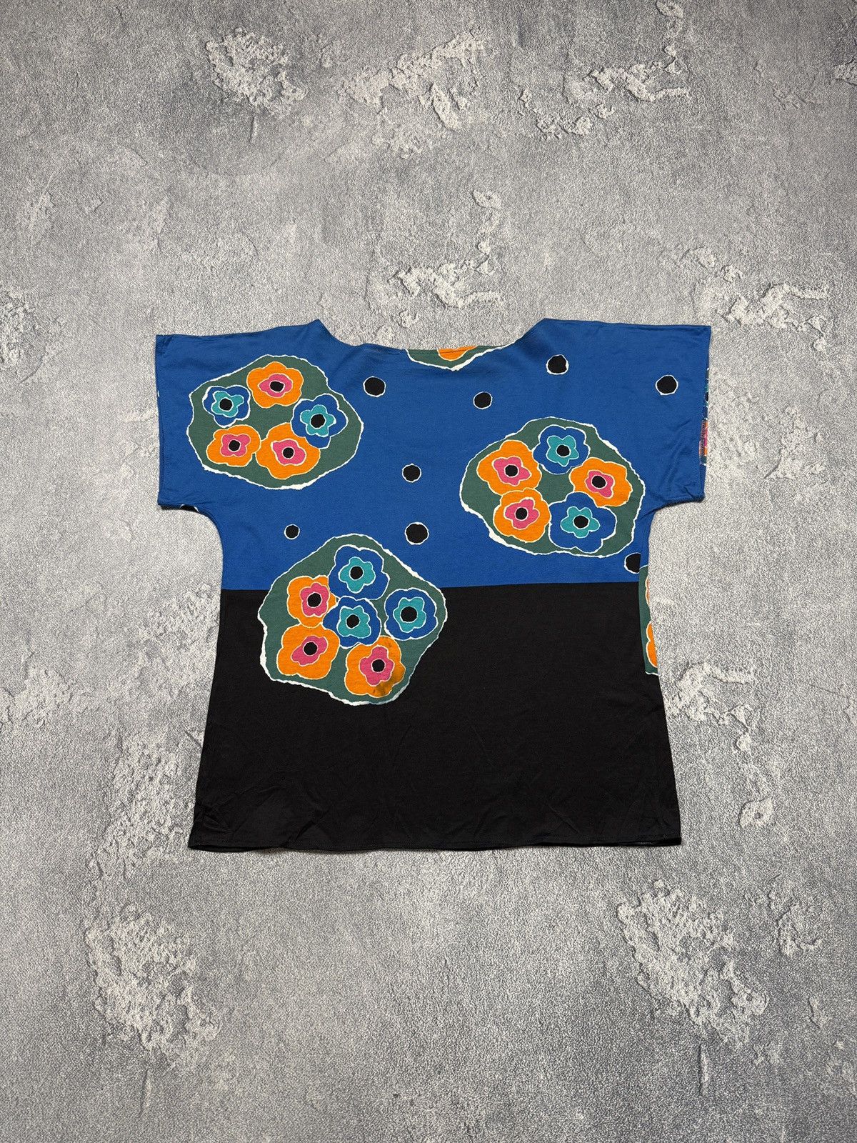 Yves Saint Laurent YSL Tee Yves Saint Laurent Tee Flowers Pattern Size S / US 4 / IT 40 - 2 Thumbnail