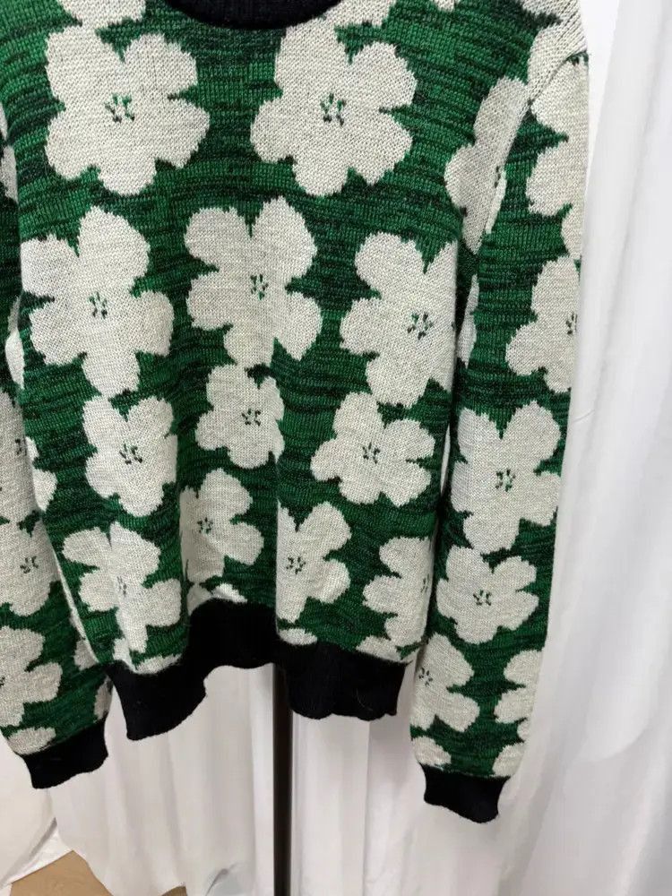 Raf Simons CK 205W39NYC x Raf Simons x Andy Warhol Flower Knitwear Size US S / EU 44-46 / 1 - 4 Thumbnail
