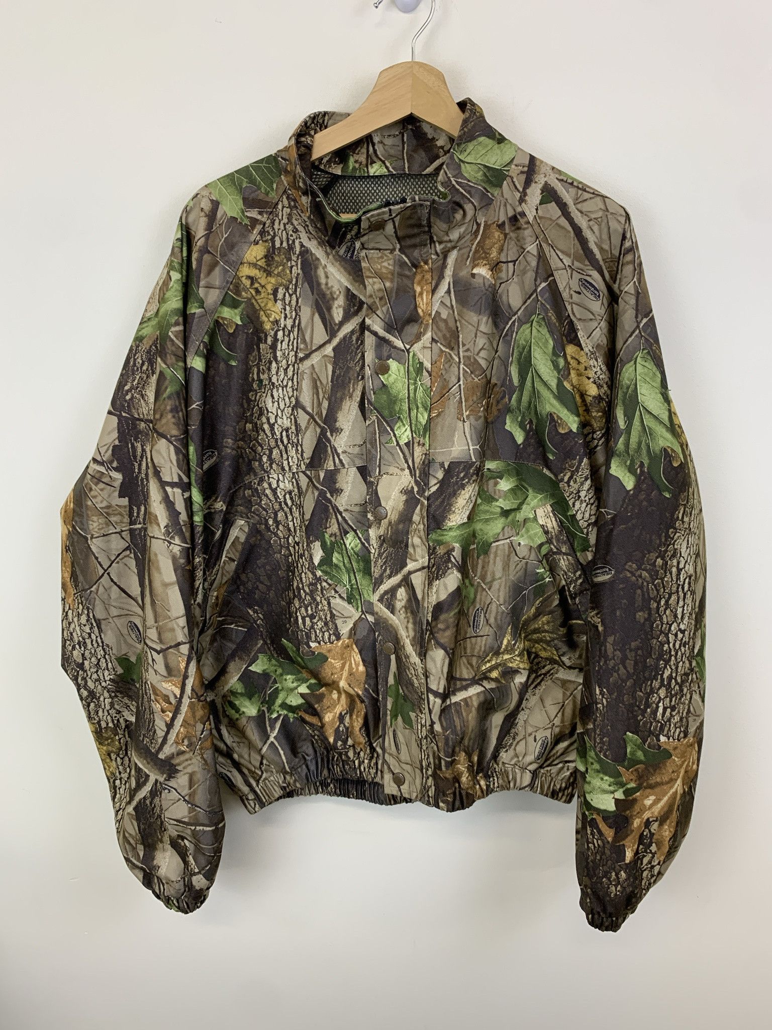 Streetwear × Stussy × Vintage Stussy RealTree Zip Work Jacket