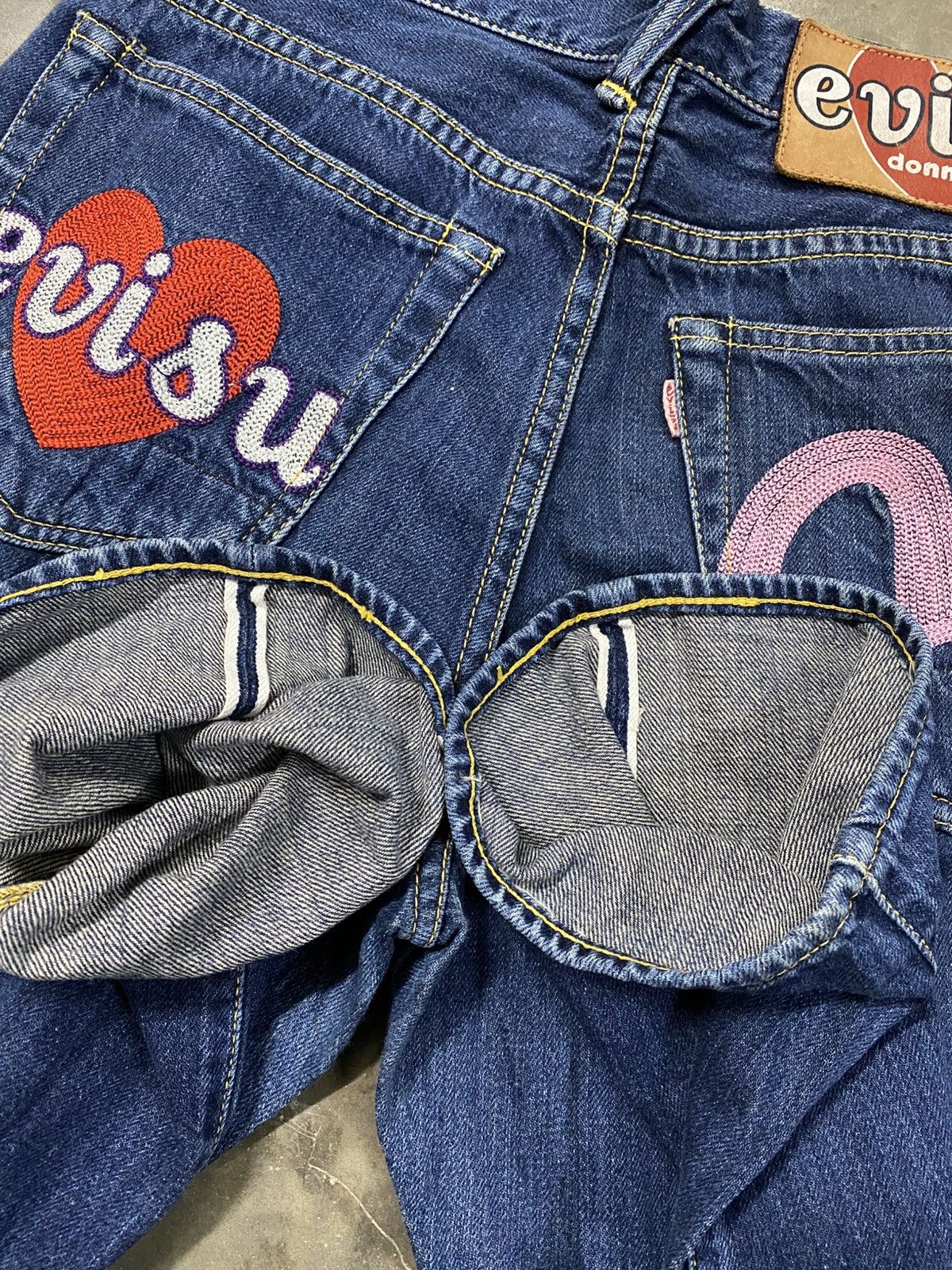 Designer × Evisu × Japanese Brand Japan Evisu Donna Selvedge imn195 Size 28" / US 6 / IT 42 - 6 Thumbnail