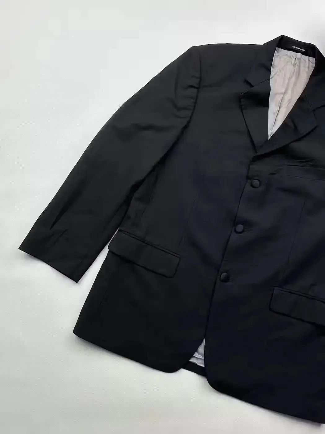 Balmain Balmain Paris Wool Blazer (101) Size 40R - 2 Thumbnail