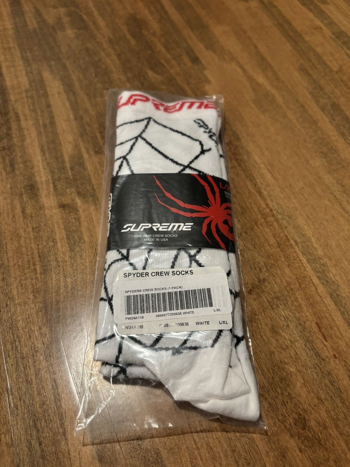 Spyder × Supreme Supreme x Spyder socks Size ONE SIZE - 3 Thumbnail