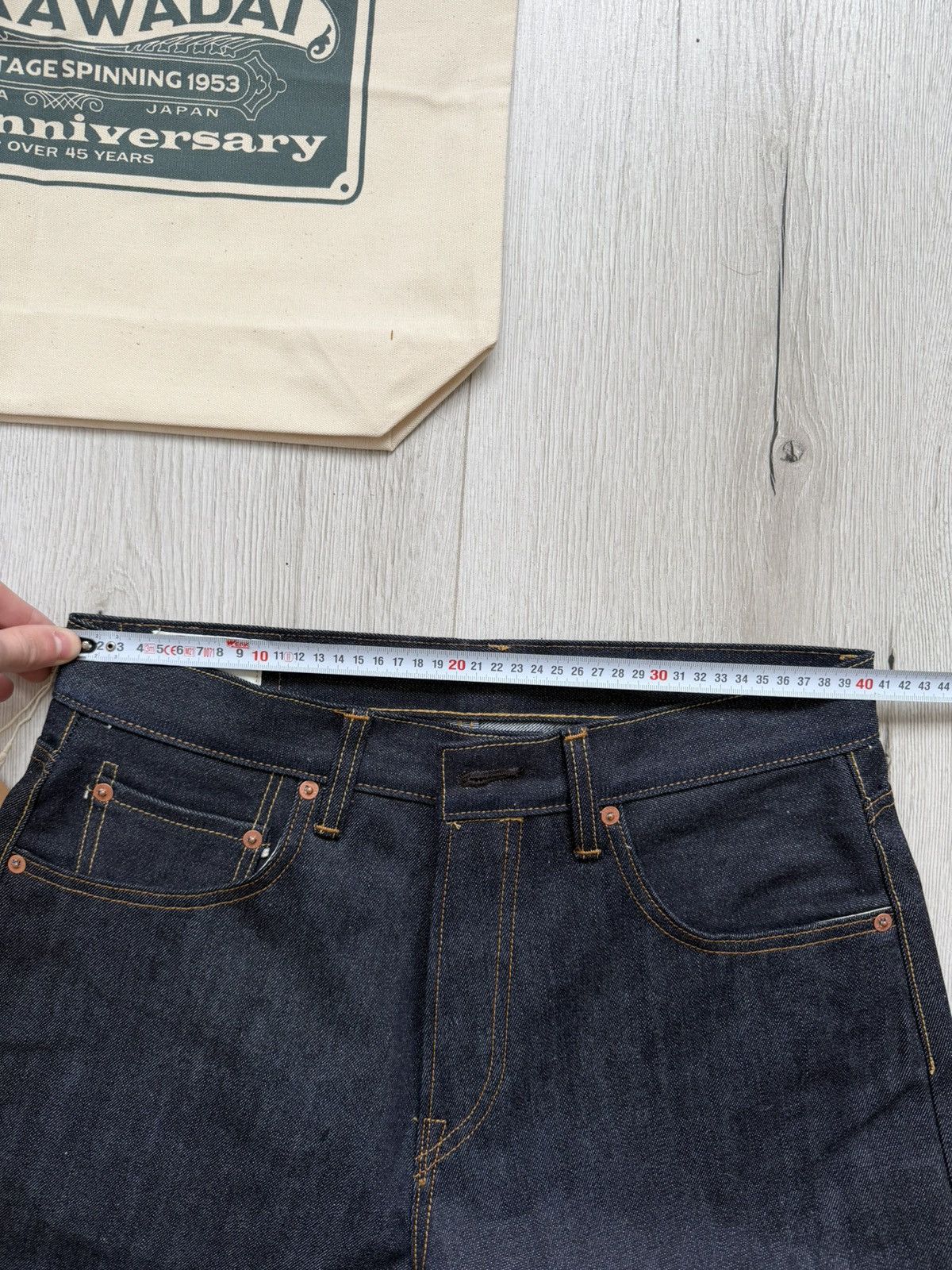 Studio D'Artisan Studio D’Artisan 45th Anniversary SP-086 13oz Selvedge W30 Size US 30 / EU 46 - 21 Thumbnail