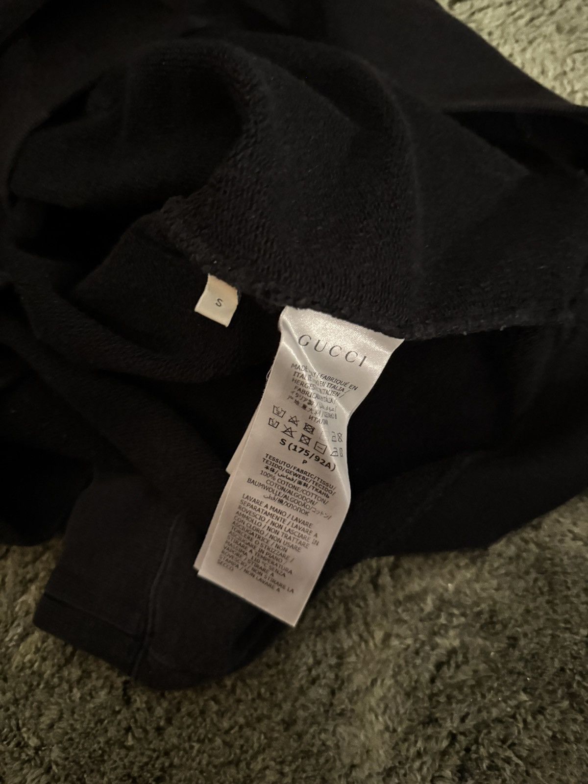 Gucci Gucci geometric block logo hoodie Size US S / EU 44-46 / 1 - 5 Thumbnail