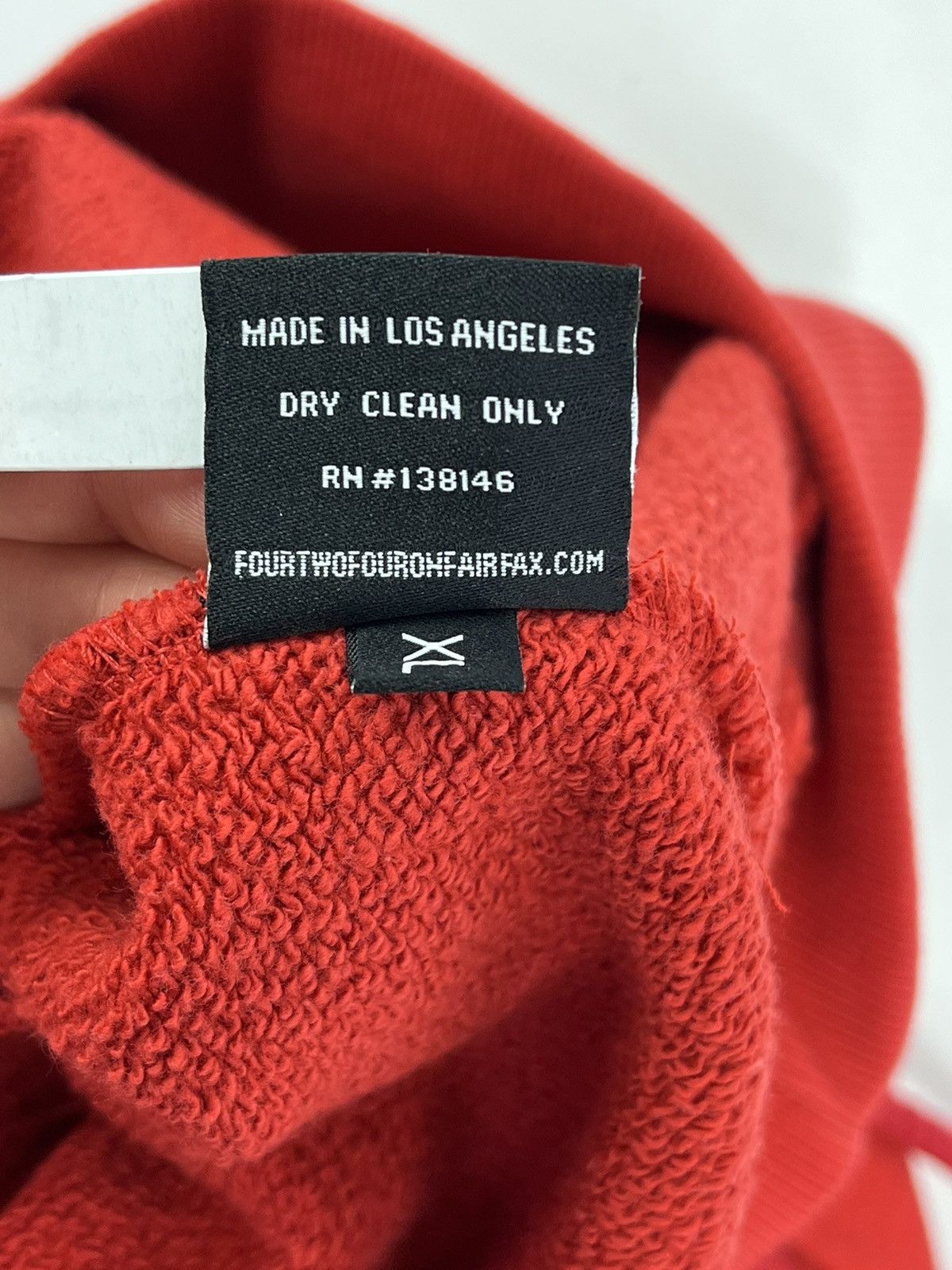 424 LOGO PRINT HEAVY WEIGHT OVERSIZED HOODIE Size US XL / EU 56 / 4 - 4 Thumbnail