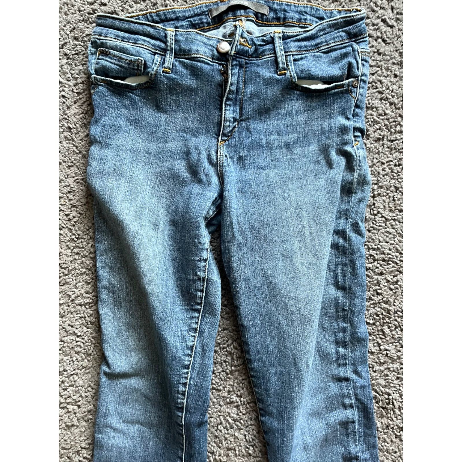 Vintage VINTAGE Joe's Jeans Womens Skinny Jeggings Blue W30 Vivienne Wash 5 Pocket Logo Hardware Denim Pants Size 30" / US 8 / IT 44 - 2 Thumbnail