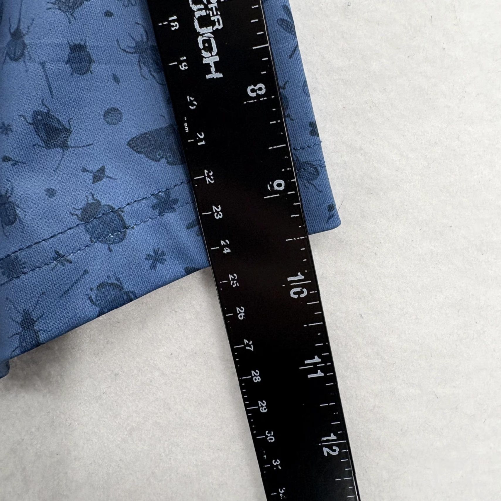 Vintage William Murray Shirt Mens Small Blue Bug Print Golf Polo Short Sleeve Novelty Size US S / EU 44-46 / 1 - 7 Thumbnail