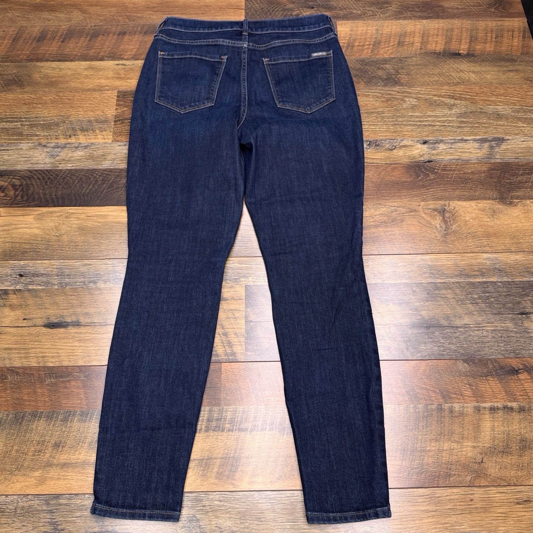 Eddie Bauer Eddie Bauer Skinny Jeans Womens 8 High Rise Stretch Denim Blue 5-Pocket City Modern Slim Size 30" / US 8 / IT 44 - 3 Thumbnail